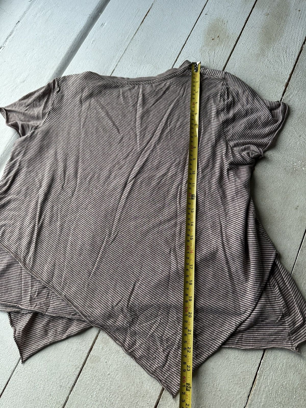 Allsaints 🚨ALLSAINTS WOMEN ASYMMETRICAL T-SHIRT TOP LUXURY OPIUM Size M / US 6-8 / IT 42-44 - 16 Thumbnail