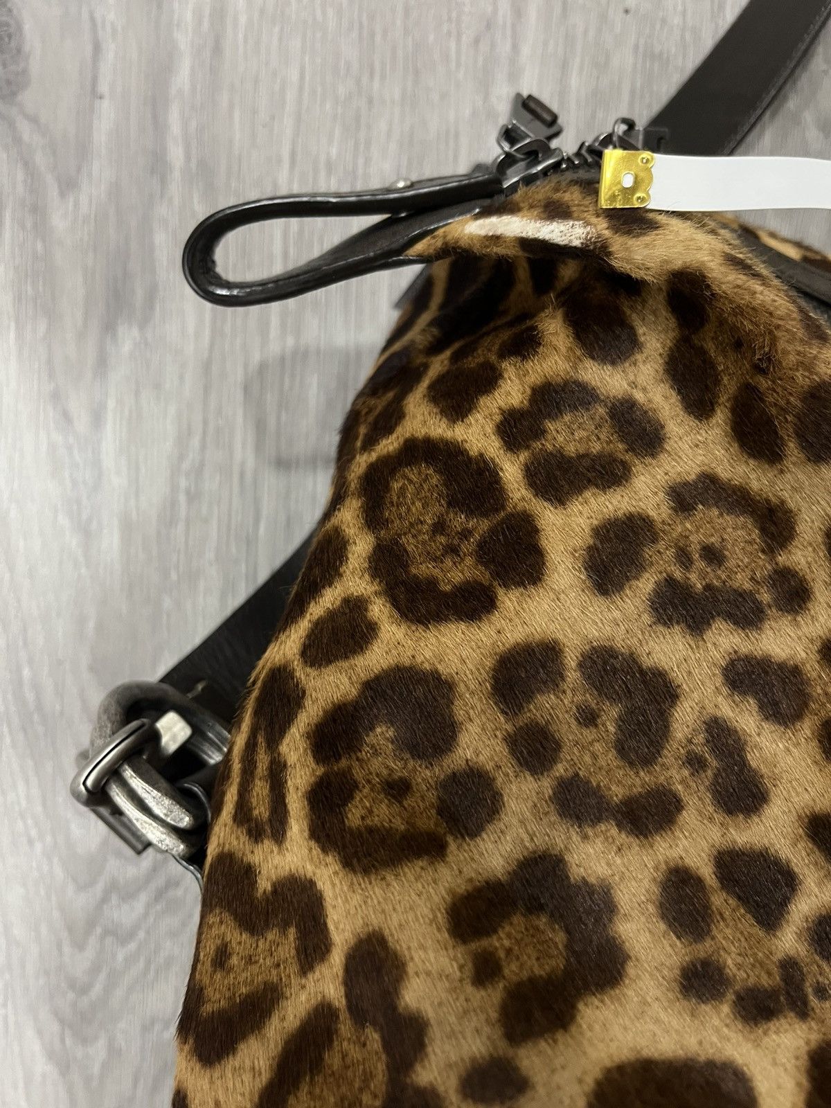 John Varvatos Leopard duffle Size ONE SIZE - 17 Thumbnail