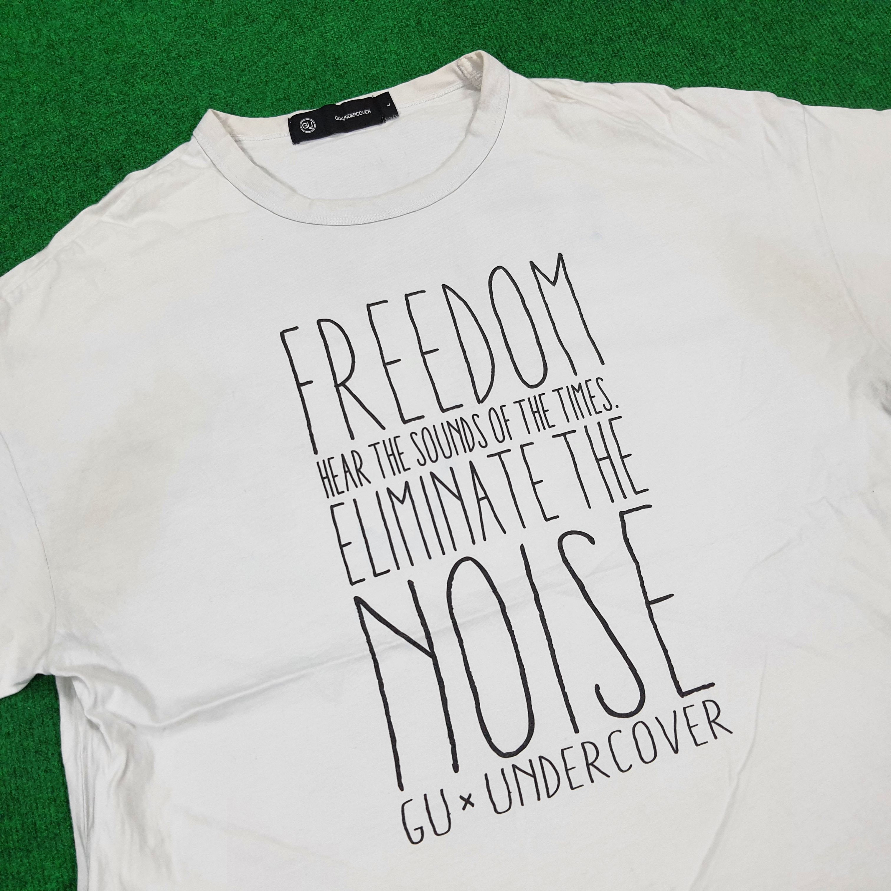 Japanese Brand × Vintage Vintage Undercover x GU Streetwear T-shirt Size US XL / EU 56 / 4 - 4 Thumbnail