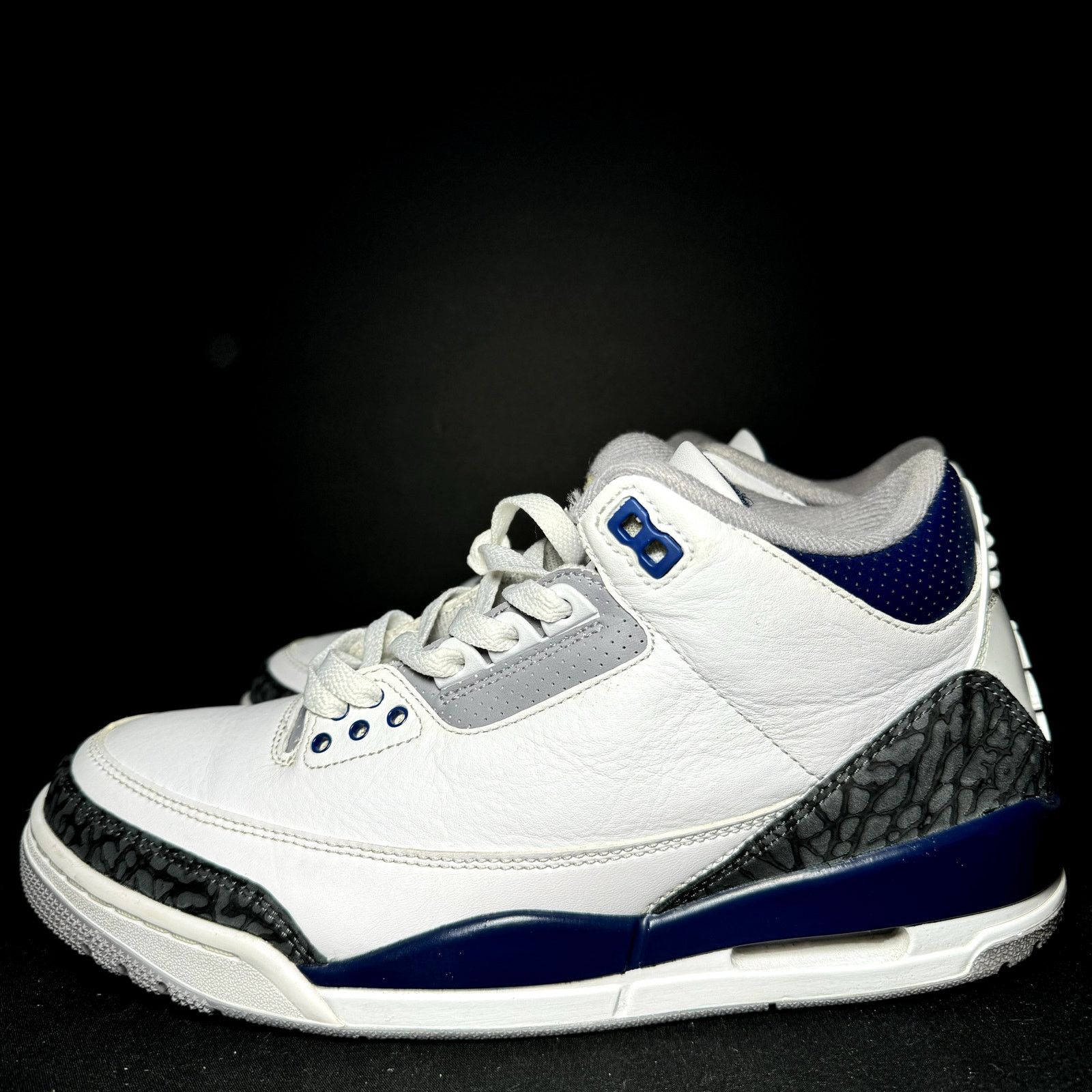 Jordan Brand × Nike Size 8.5 - Nike Air Jordan 3 Retro Midnight Navy Men's Shoes Size US 8.5 / EU 41-42 - 8 Thumbnail