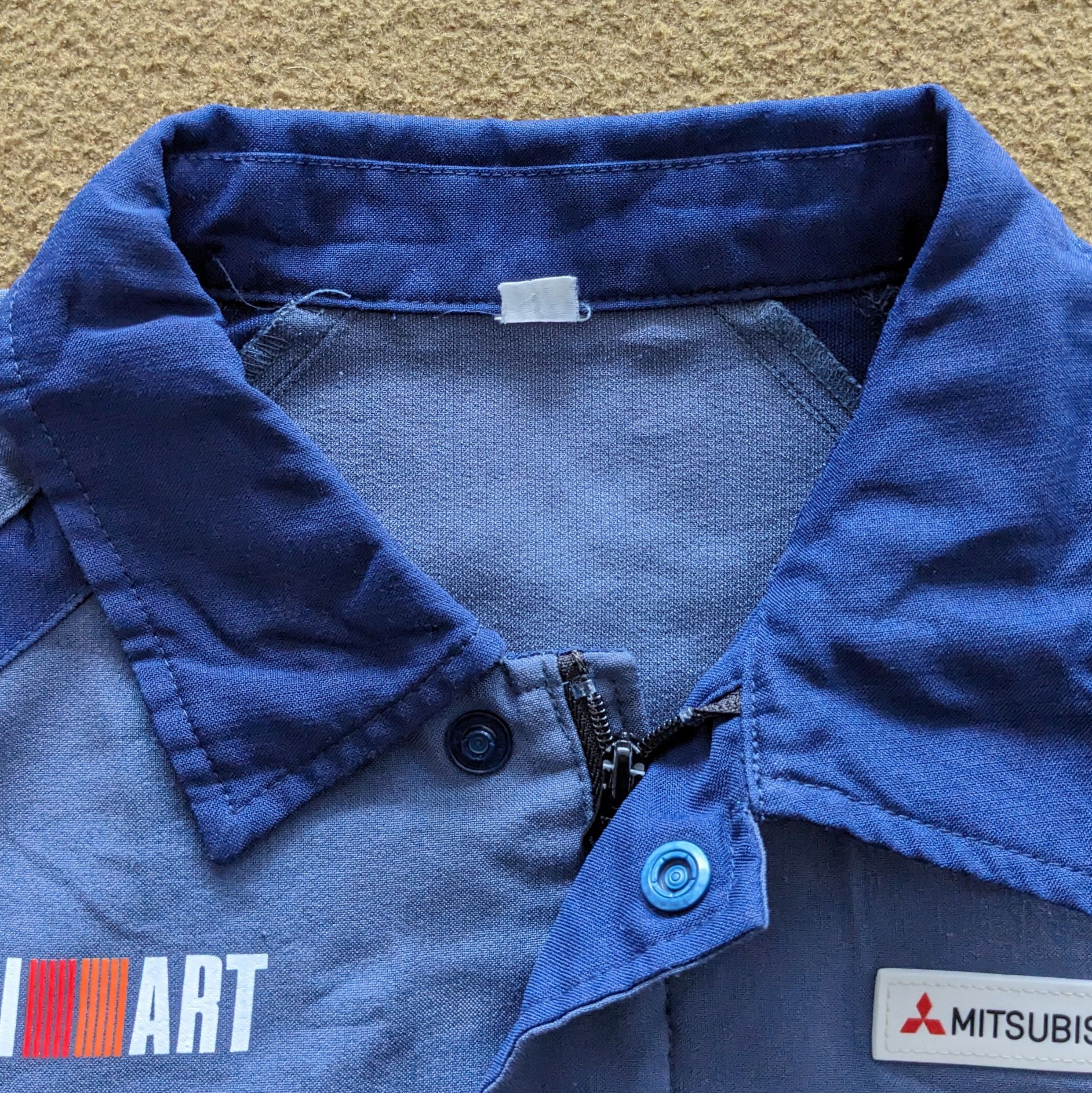 Vintage Vintage MITSUBISHI RALLI ART Japanese Racing Uniform Jacket Size US S / EU 44-46 / 1 - 8 Thumbnail
