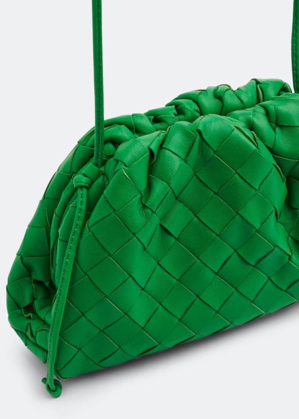 Bottega Veneta o1loc1c0824 Size: OS / Mini Pouch in Green Size ONE SIZE - 3 Thumbnail