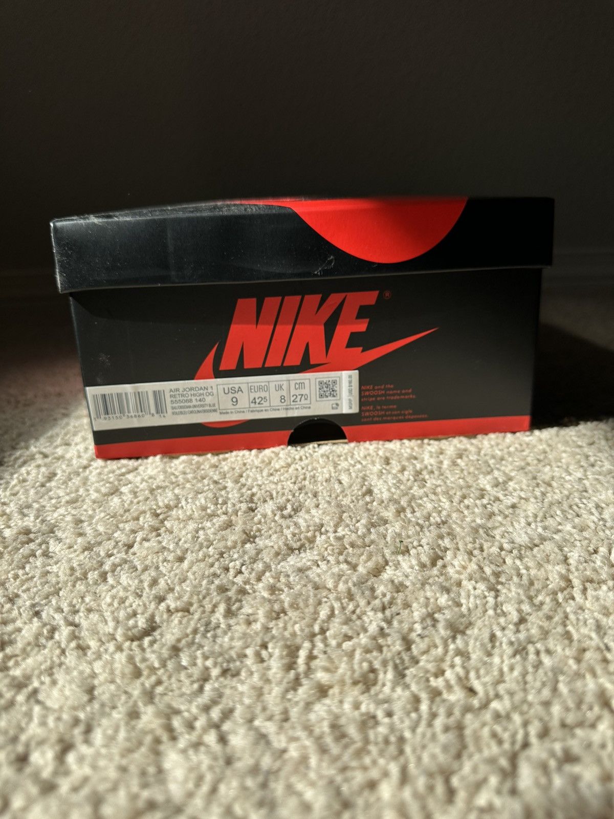 Nike Jordan 1 high Obsidians Size US 9 / EU 42 - 7 Thumbnail