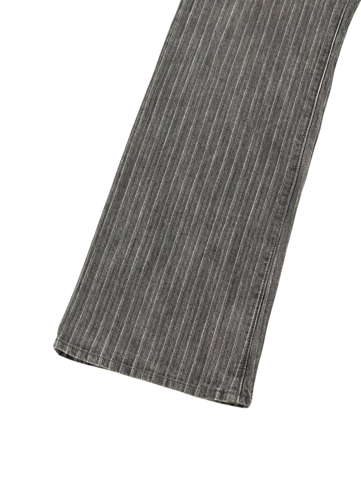 Japanese Brand Flare Jeans UJ Japan Herringbones Striped Boot Cut 2🟦4 Size US 34 / EU 50 - 13 Thumbnail