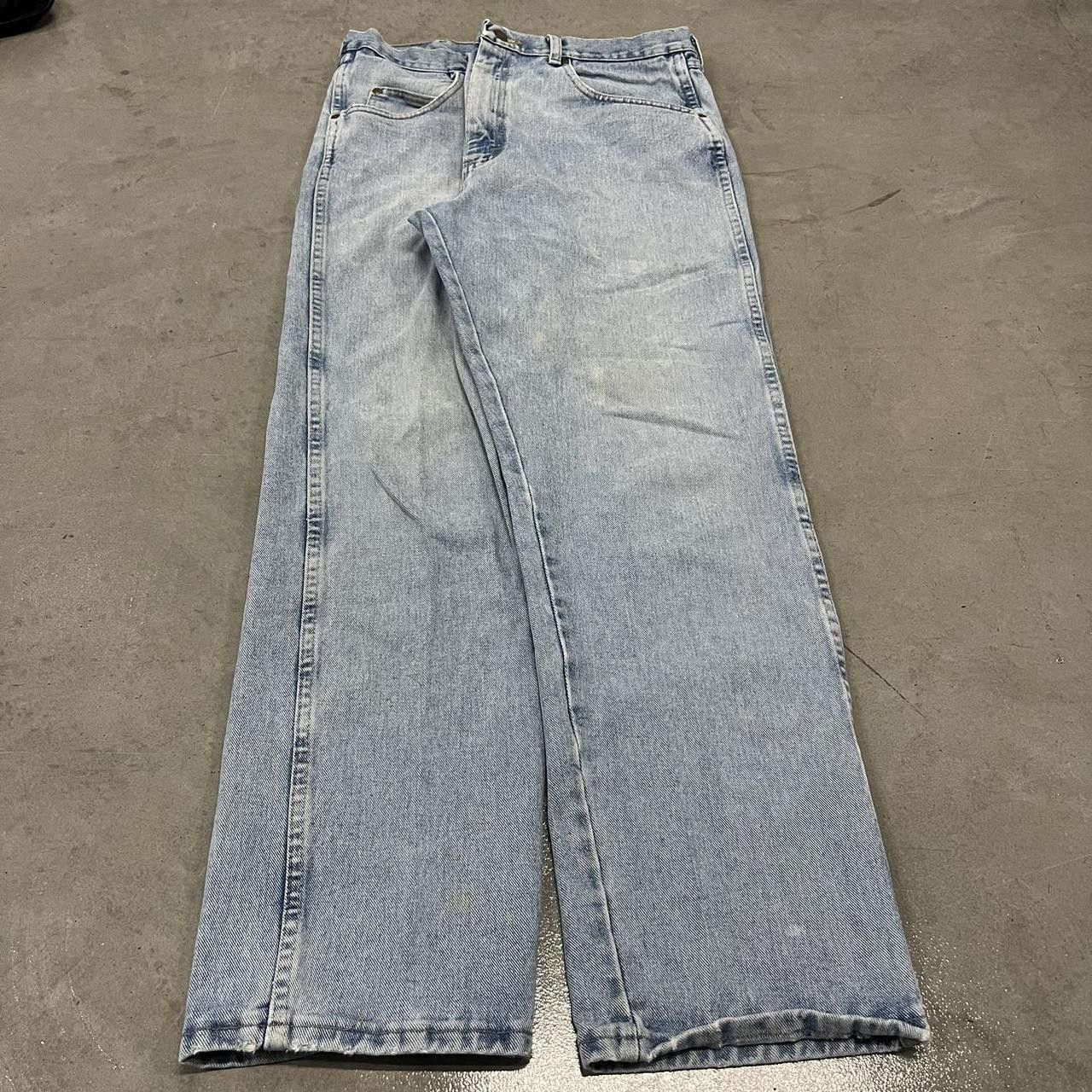 Vintage Vintage Y2K/2000s Baggy Skater Style Light wash Denim Jeans! Size US 36 / EU 52 - 3 Thumbnail
