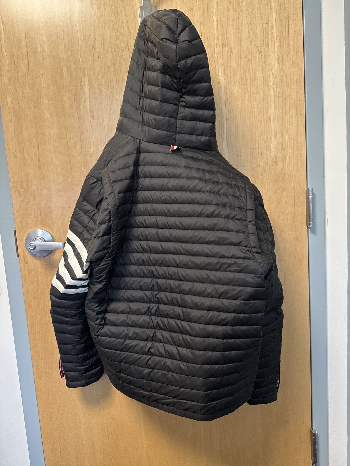 Thom Browne Thom Browne 4 STRIPE PADDED JACKET Size US L / EU 52-54 / 3 - 5 Thumbnail