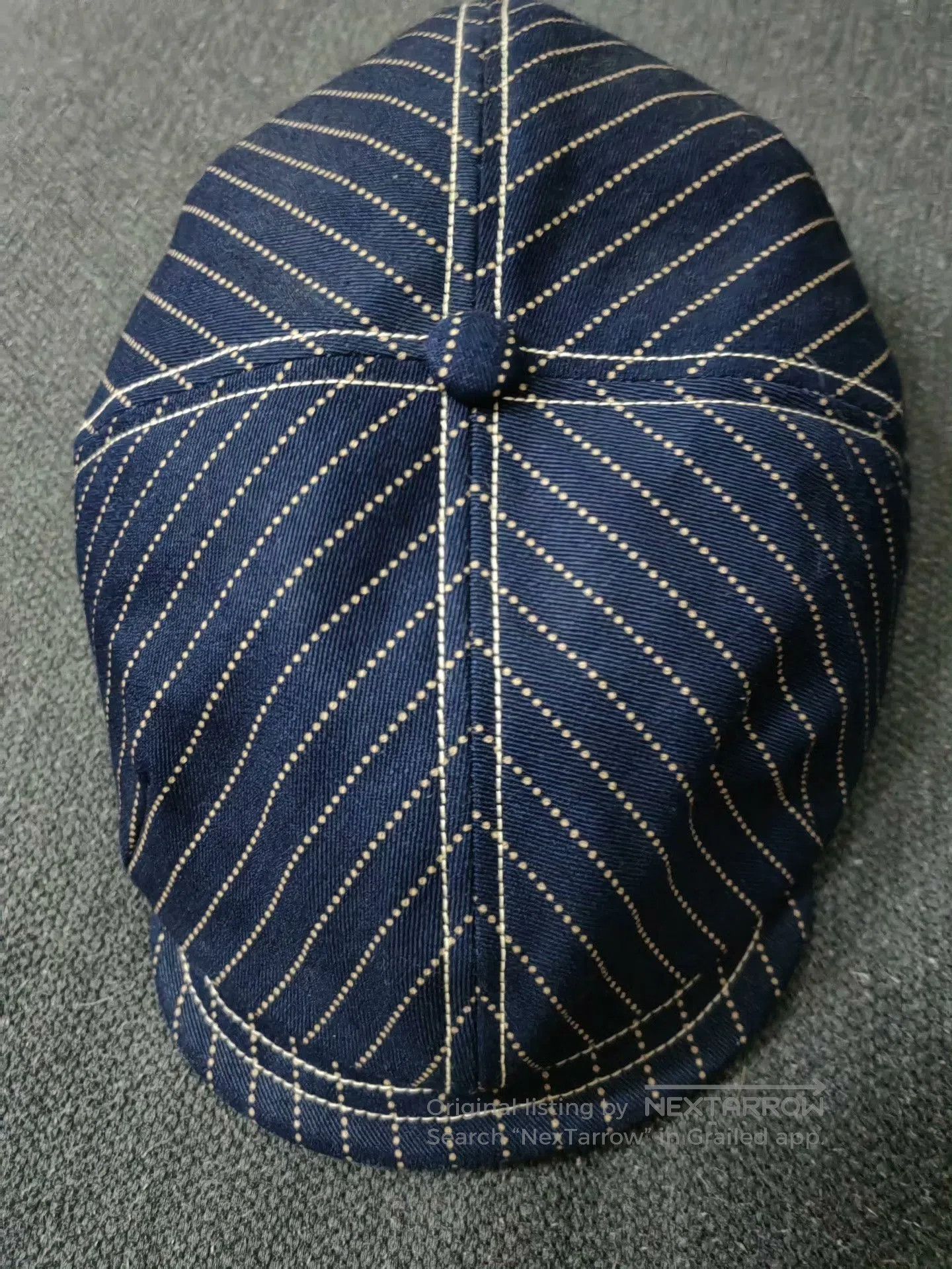 Freewheelers Freewheelers Wabash Stripe Newsboy Cap. Size ONE SIZE - 4 Thumbnail