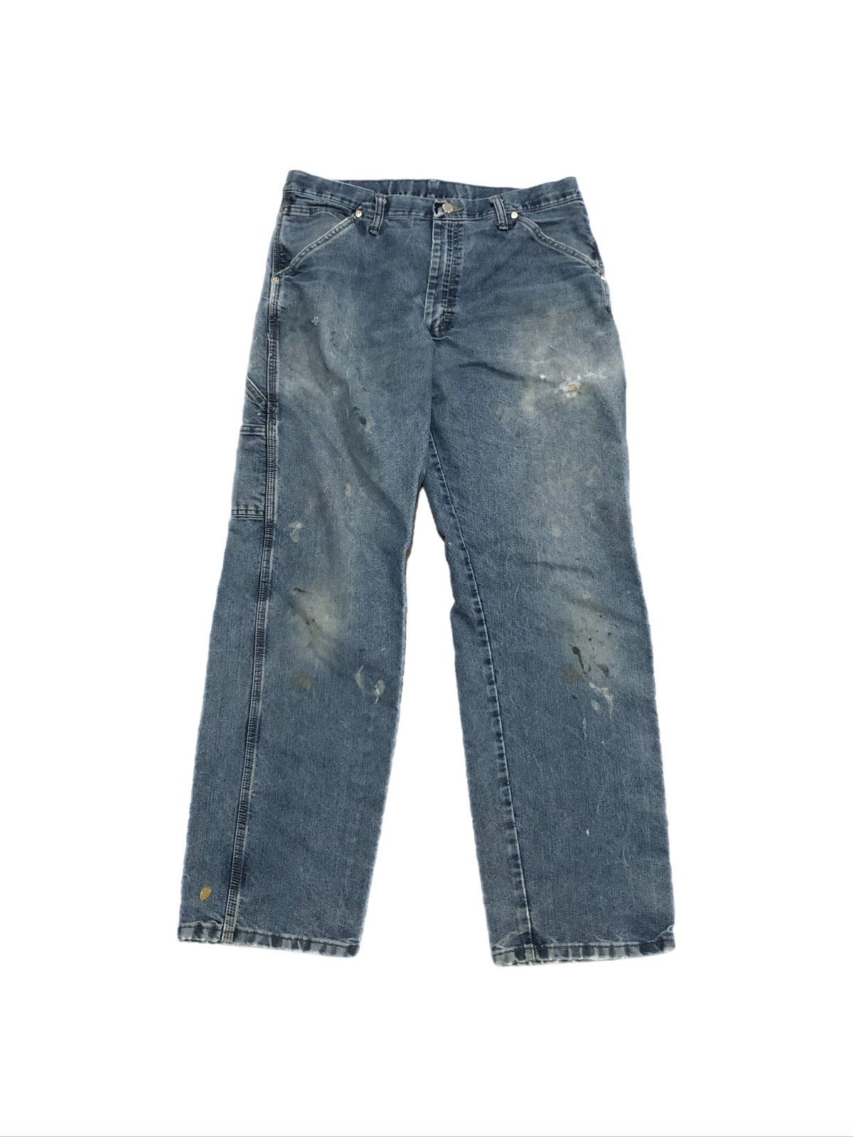 Wrangler Vtg Y2K Wrangler Carpenter Jeans Size US 33 - 2 Thumbnail