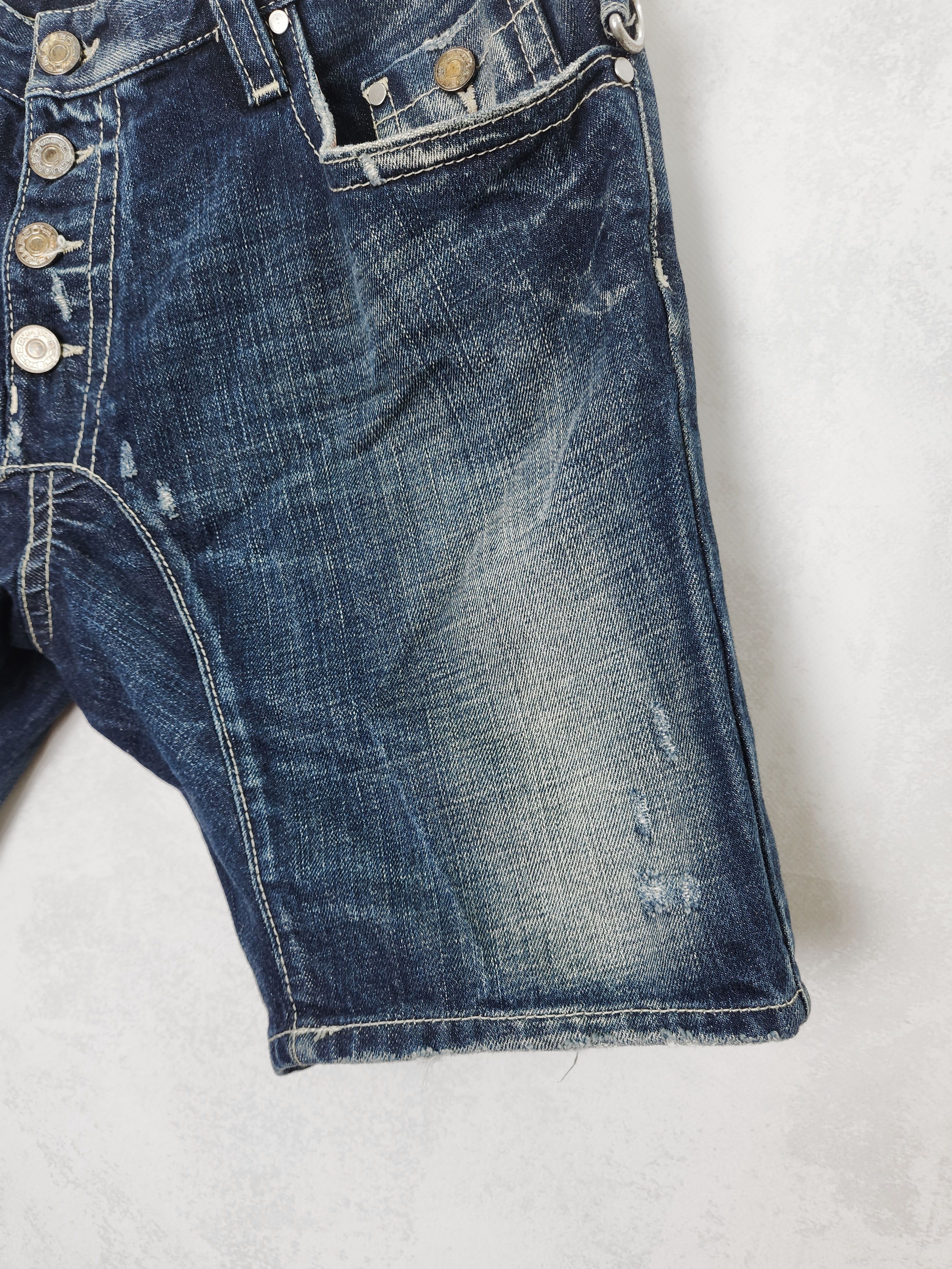 Dsquared2 Dsquared 2 denim distressed button ups shorts size 50 Size US 34 / EU 50 - 3 Thumbnail