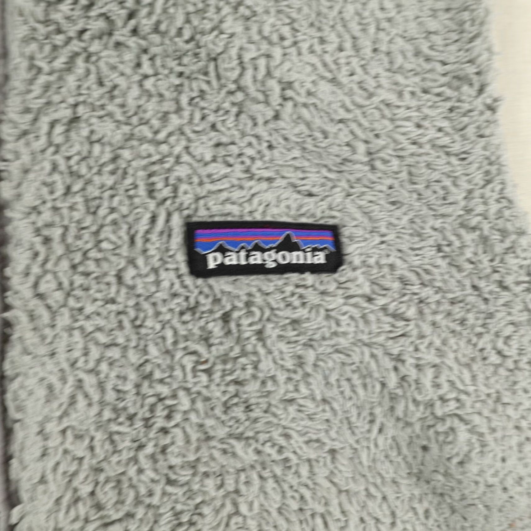 Patagonia VINTAGE Patagonia Vest Womens Medium Gray Los Gatos Fleece Sweater High Pile Full Zip Up Size M / US 6-8 / IT 42-44 - 3 Thumbnail