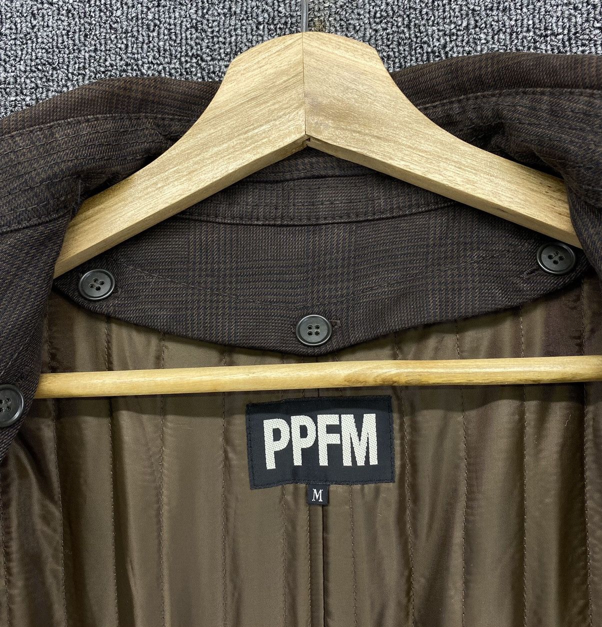PPFM Vintage PPFM Trench Coat Long Jacket Size US M / EU 48-50 / 2 - 8 Thumbnail