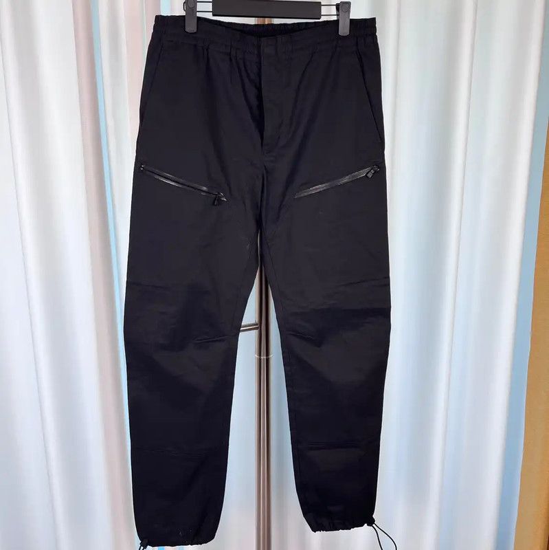 Louis Vuitton Louis Vuitton Men's Black Nylon Casual Pants 0089 Size US 28 / EU 44 - 1 Thumbnail