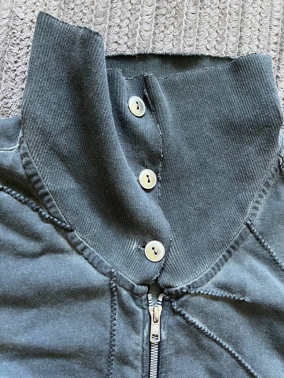 If Six Was Nine × Vintage Vintage Y2K Scar Owens Style Patchwork Zip Up Hoodie Size US S / EU 44-46 / 1 - 8 Thumbnail