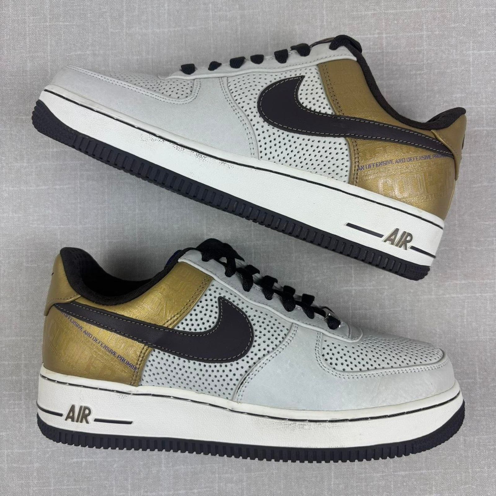 Nike 👾 2007 Nike Air Force 1 Low “GSBY Cooper” 8.5W Size US 8.5 / IT 38.5 - 2 Thumbnail