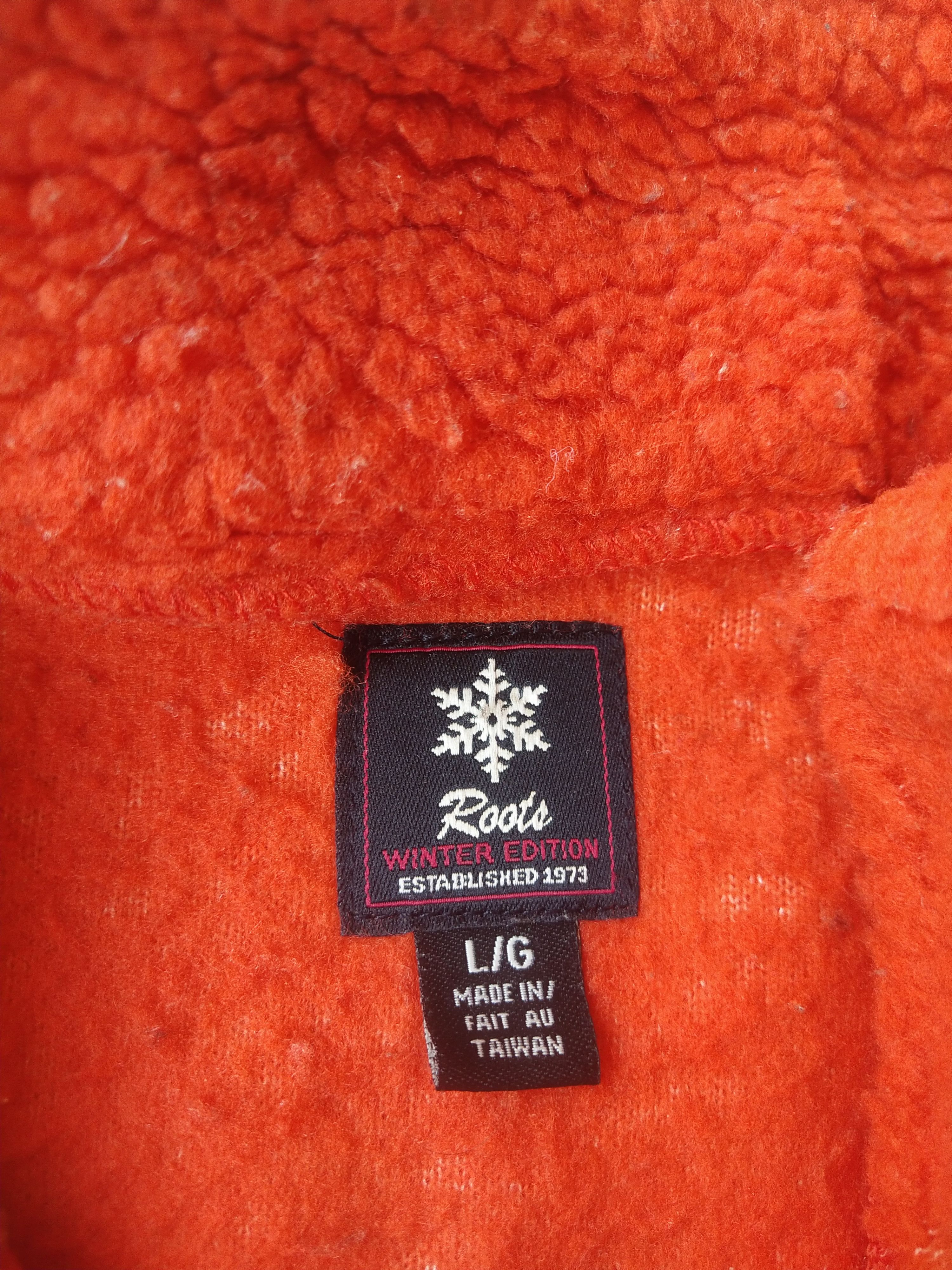 Roots Vintage Roots Winter Edition Sherpa Fleece Quarter Zip Red Size US L / EU 52-54 / 3 - 5 Thumbnail