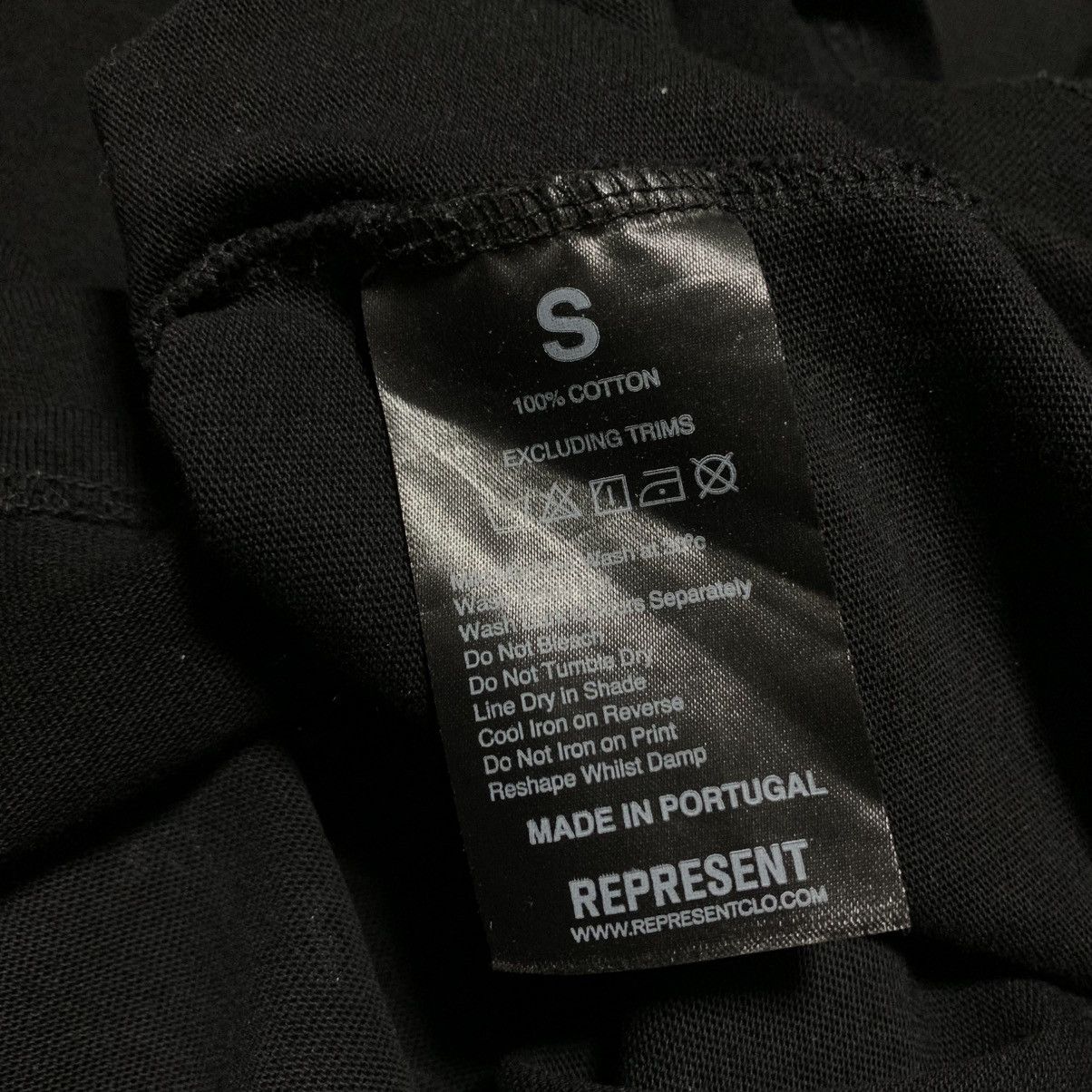 Represent Clo. Represent Small Giants Graphic Jet Black Tee Size US S / EU 44-46 / 1 - 7 Thumbnail