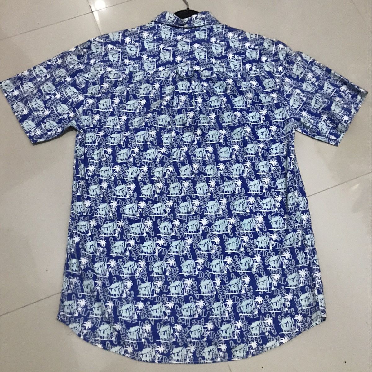 Triple 5 Soul × Vintage Vtg Triple 5 Five Soul Brooklyn NYC Navy S/S Button up hawai Size US M / EU 48-50 / 2 - 16 Thumbnail