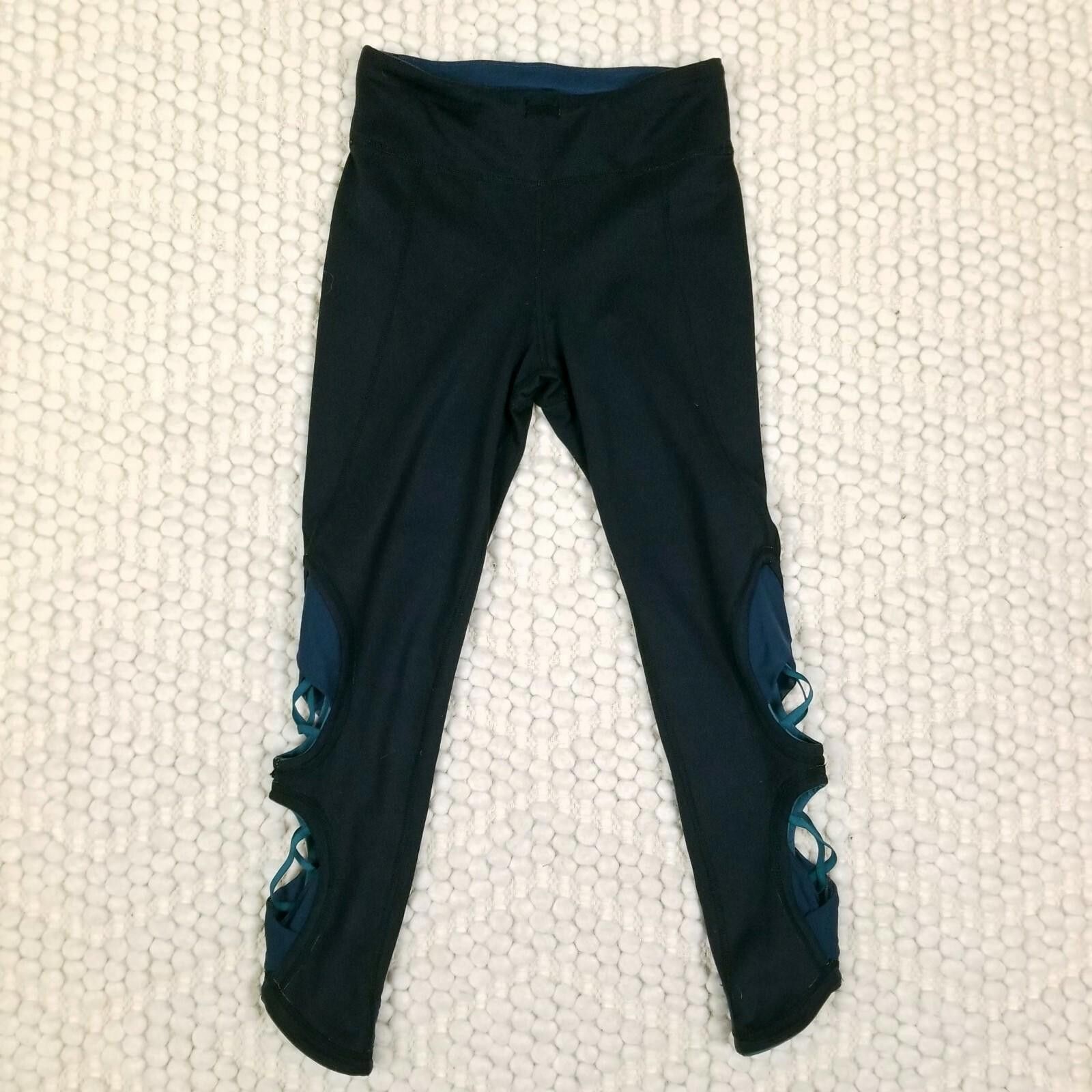 Designer Sweaty Betty Reversible Chandrasana 7/8 Leggings Sz XS Size 26" / US 2 / IT 38 - 4 Thumbnail