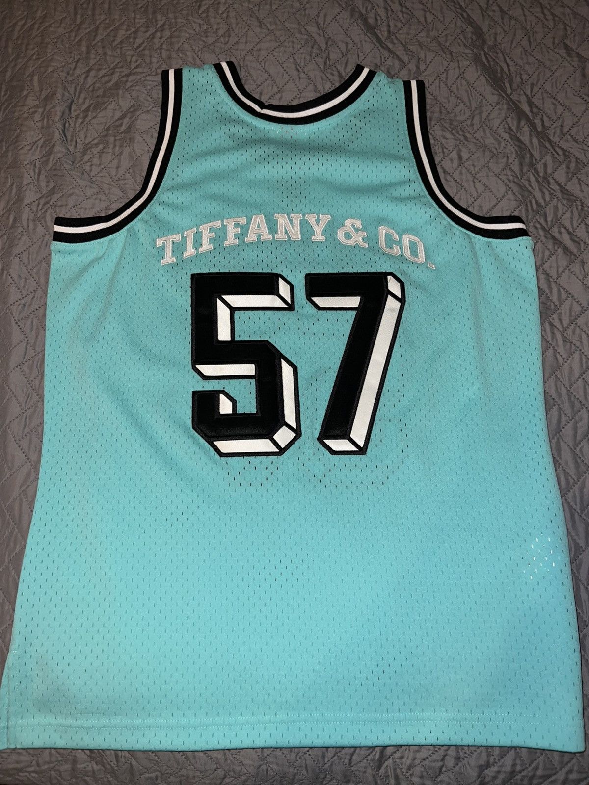 Mitchell & Ness NFL X TOFFANY & Co. FOOTBALL 57 JERSEY | Grailed