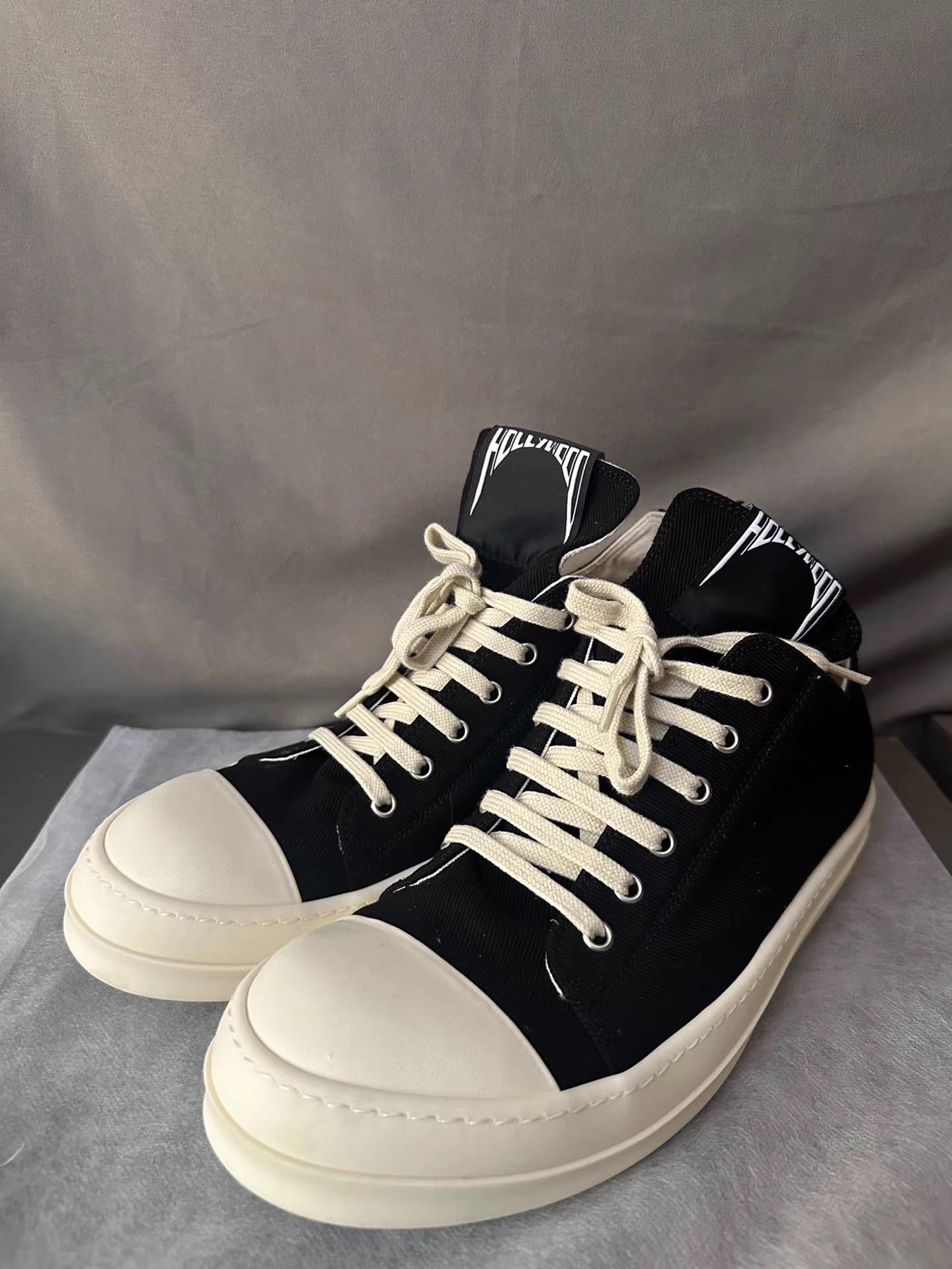 Rick Owens Rick Owens Drkshdw 25SS Hollywood Low Top Jumbo Sneakers Size US 9 / EU 42 - 2 Thumbnail