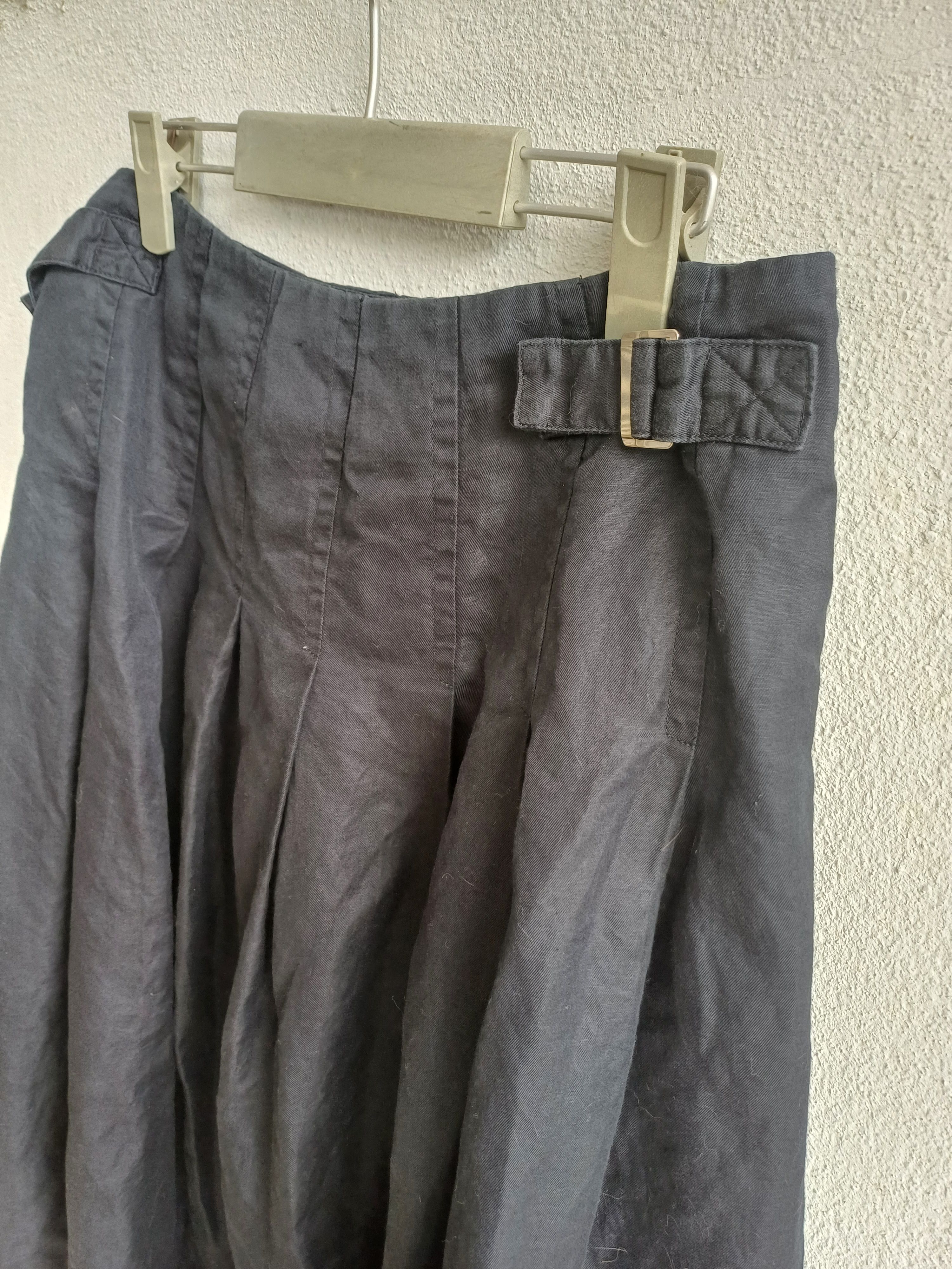 Comme des Garcons × Comme des Garcons Homme Plus AD2001 SS CDG Tricot Maxi Skirt Size 29" - 13 Thumbnail