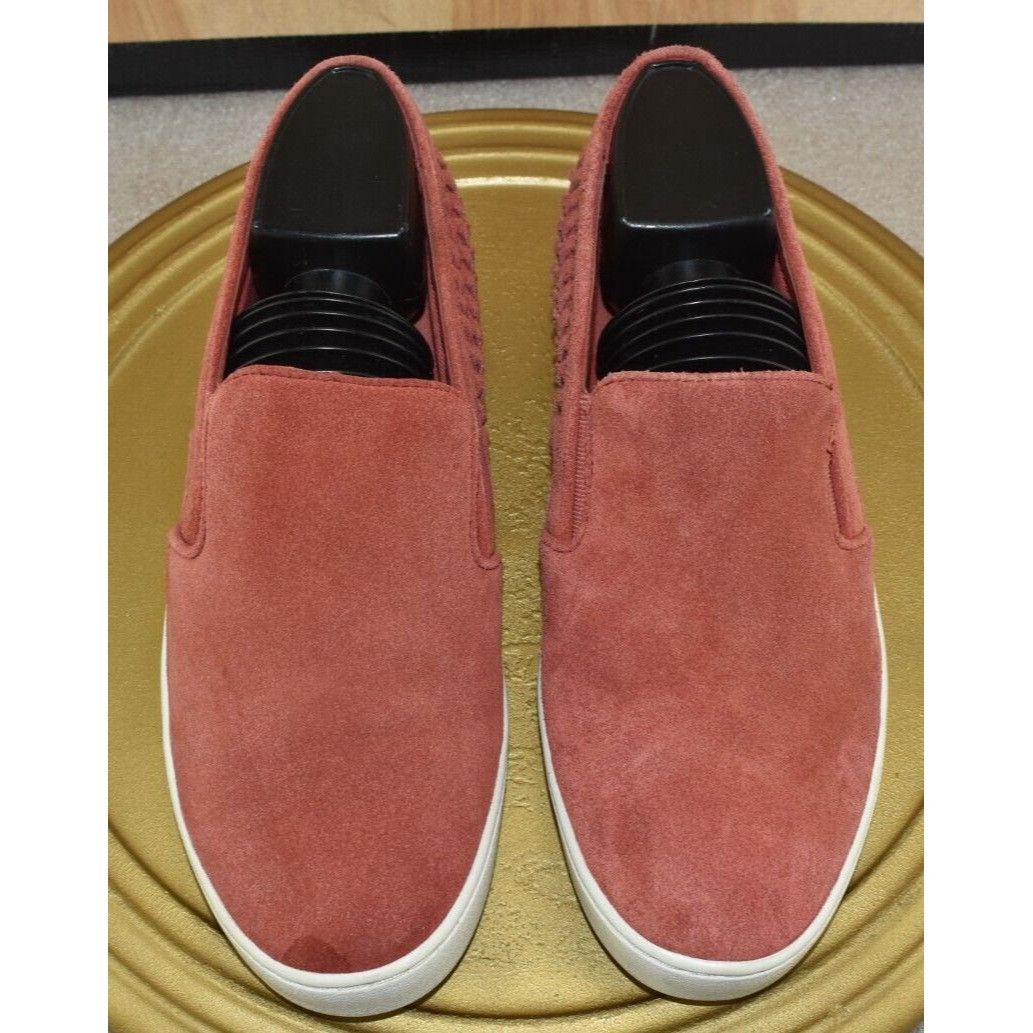 Michael Kors Michael Kors Womens Stevie Suede Red Slip On Boat Shoes Size Size US 8.5 / IT 38.5 - 5 Thumbnail