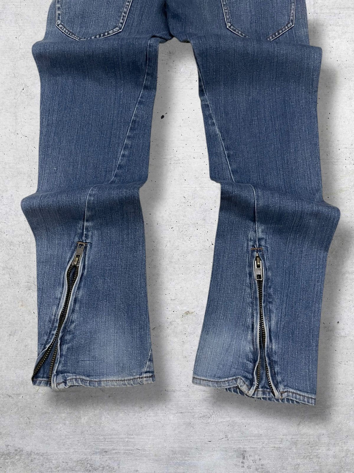 Japanese Brand VINTAGE RAGEBLUE CRAFTED JAPAN DESIGNER BLUEWASHED DENIM Size US 30 / EU 46 - 11 Thumbnail