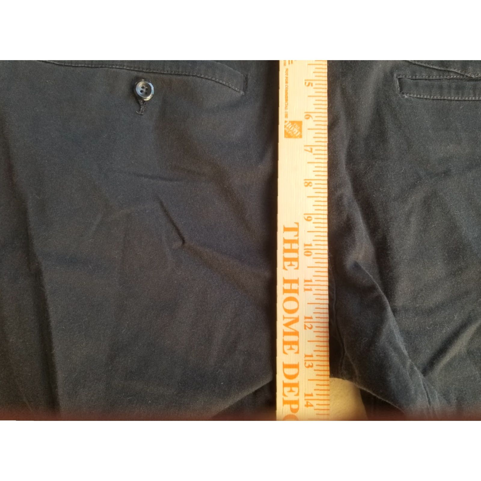 Volcom Volcom Pants Mens 36 Black Modern Straight Cotton Blend Skater Chino Regular Straight Pocket Zipper Button Size US 36 / EU 52 - 4 Thumbnail