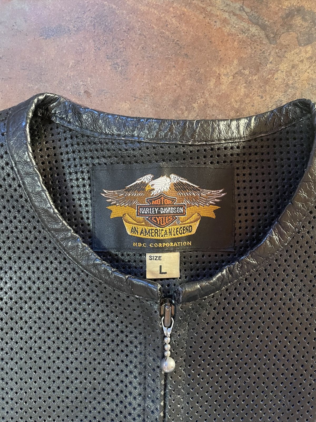 Harley Davidson × Vintage Harley Leather T-shirt Size US M / EU 48-50 / 2 - 4 Thumbnail