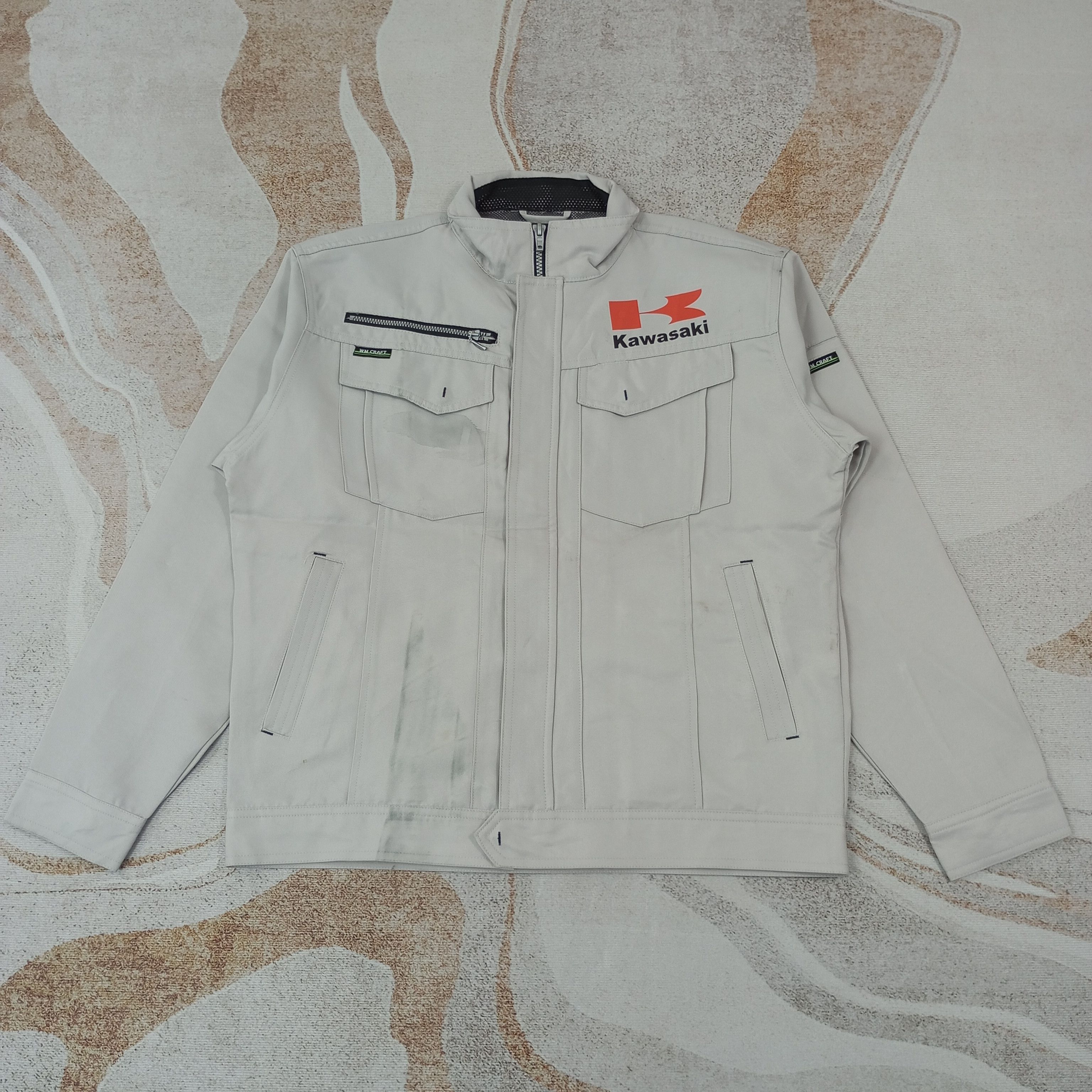Vintage Kawasaki Motorsports Custom Jacket c231n28 Size US M / EU 48-50 / 2 - 3 Thumbnail