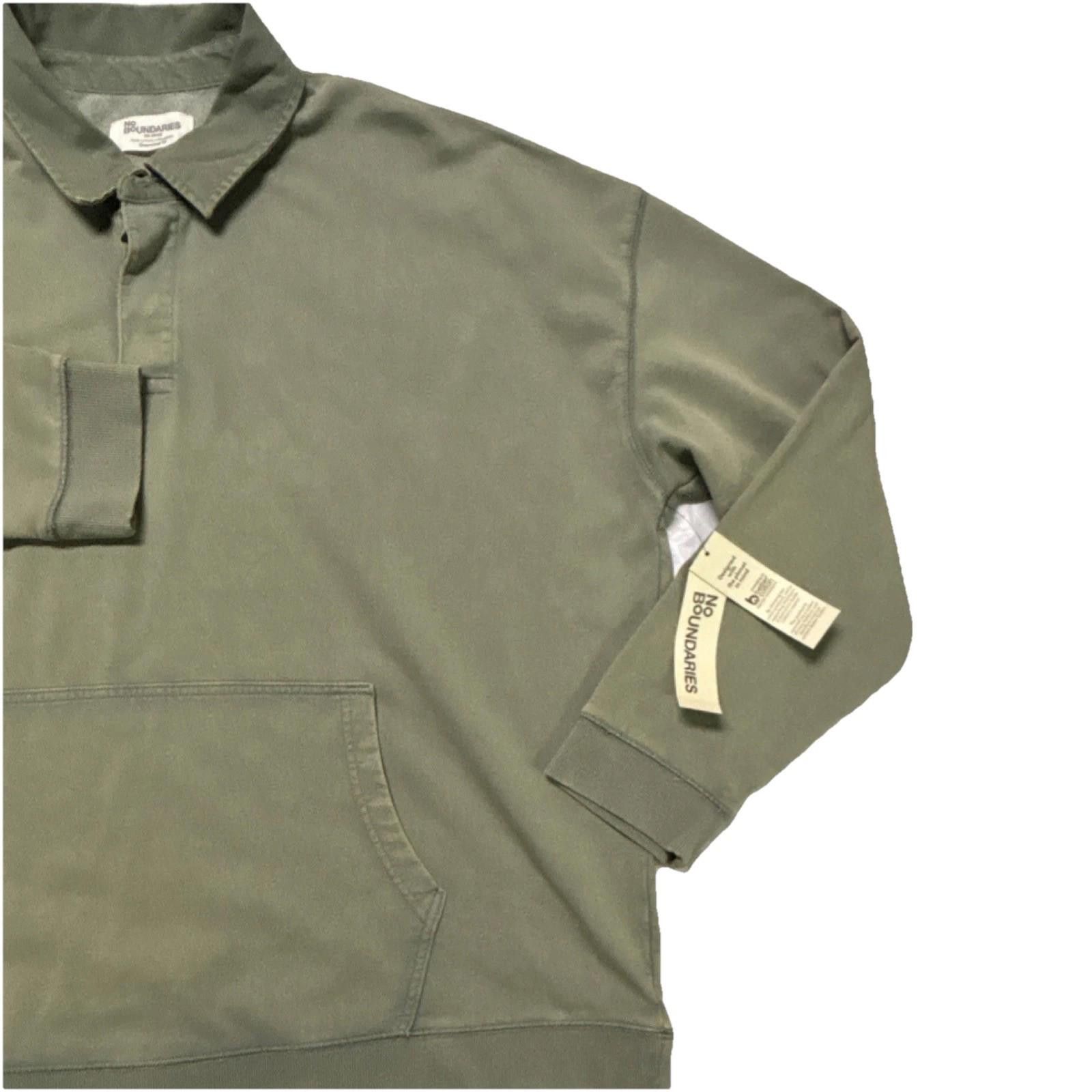 Other No Boundaries Oversized Button-Up Cotton 2XL Long Sleeve Size US XXL / EU 58 / 5 - 4 Thumbnail