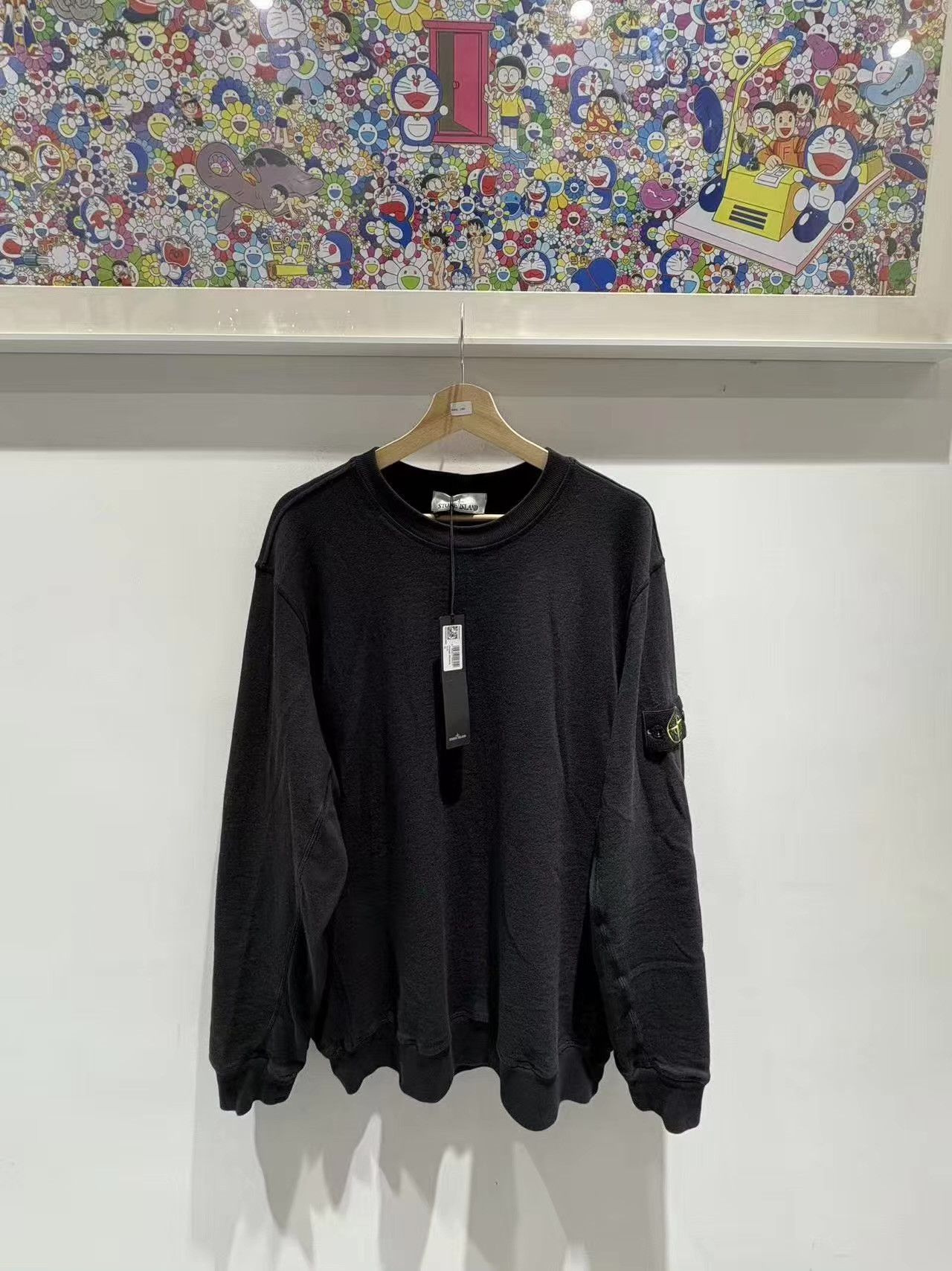 Stone Island STONE ISLAND Solid LogoLong Sleeve Crew Neck Sweatshirt Q15 Size US XXL / EU 58 / 5 - 1 Thumbnail