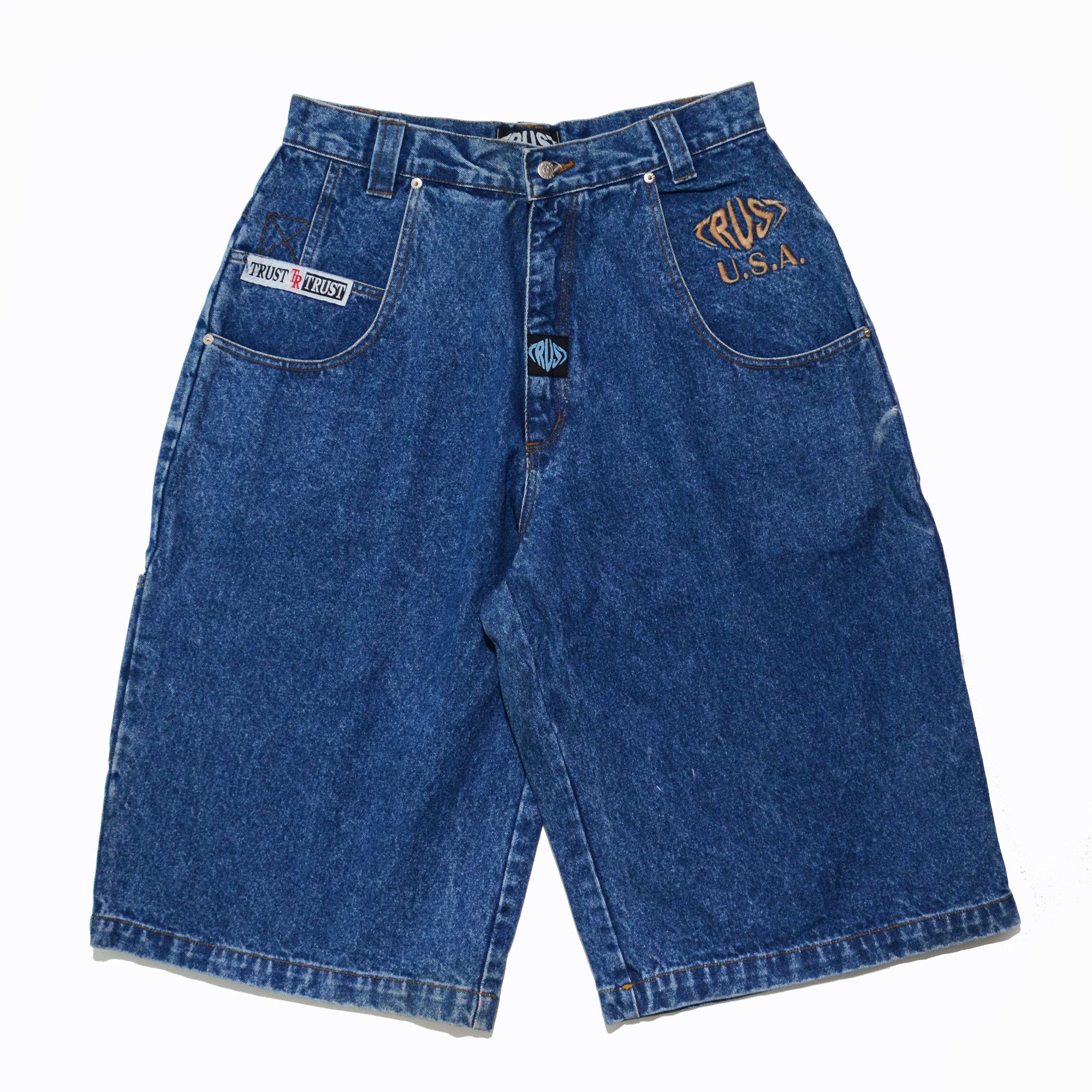 Other [Tiny Flaw] Trust Jorts Heavy Duty w32 90s Hiphop Streetwear Size US 32 / EU 48 - 1 Thumbnail