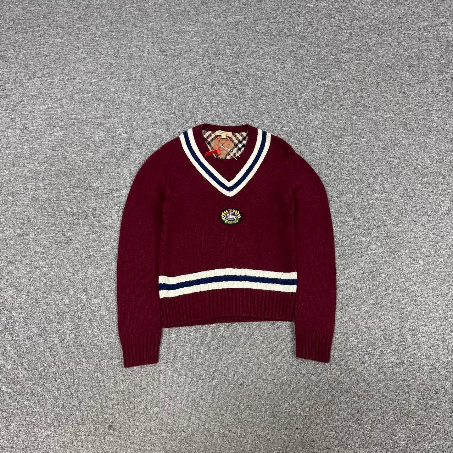 Burberry Burberry Horseferry Logo Wool Knit Sweater S 99 New Size US S / EU 44-46 / 1 - 1 Thumbnail