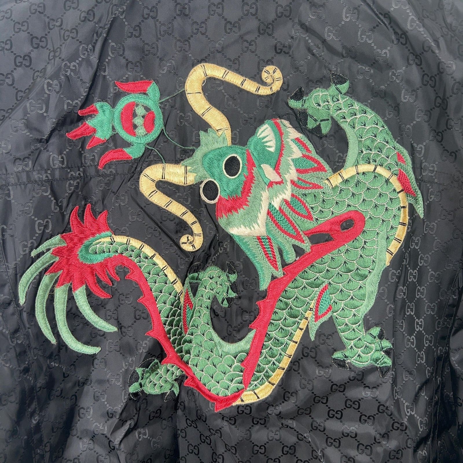 Dapper Dan × Gucci Gucci x Dapper Dan Monogram GG Souvenir Jacket Size US L / EU 52-54 / 3 - 4 Thumbnail