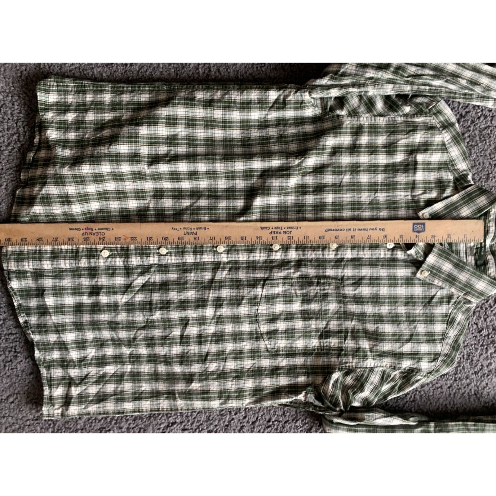 Eddie Bauer Eddie Bauer Legend Wash Plaid Shirt Long Sleeve Green Mens Medium Preowned Size US M / EU 48-50 / 2 - 5 Thumbnail
