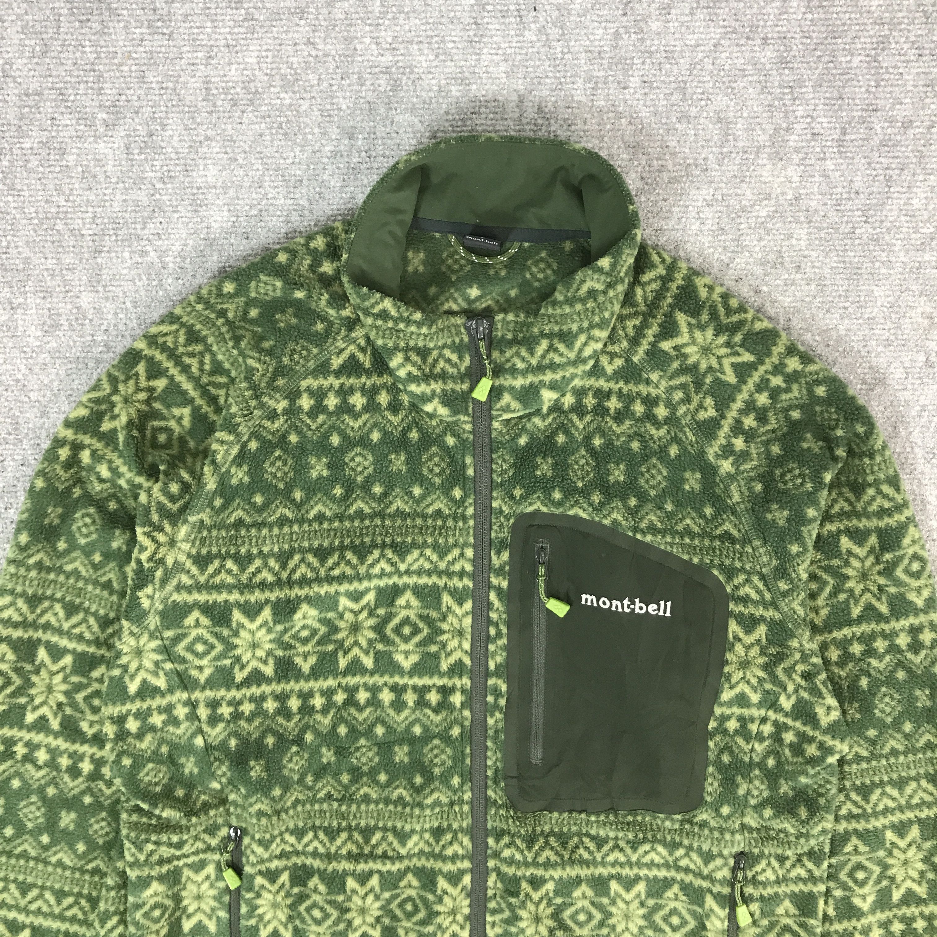 Montbell MONTBELL FLEECE NAVAJO DESIGN JACKET K63B5 Size US L / EU 52-54 / 3 - 2 Thumbnail