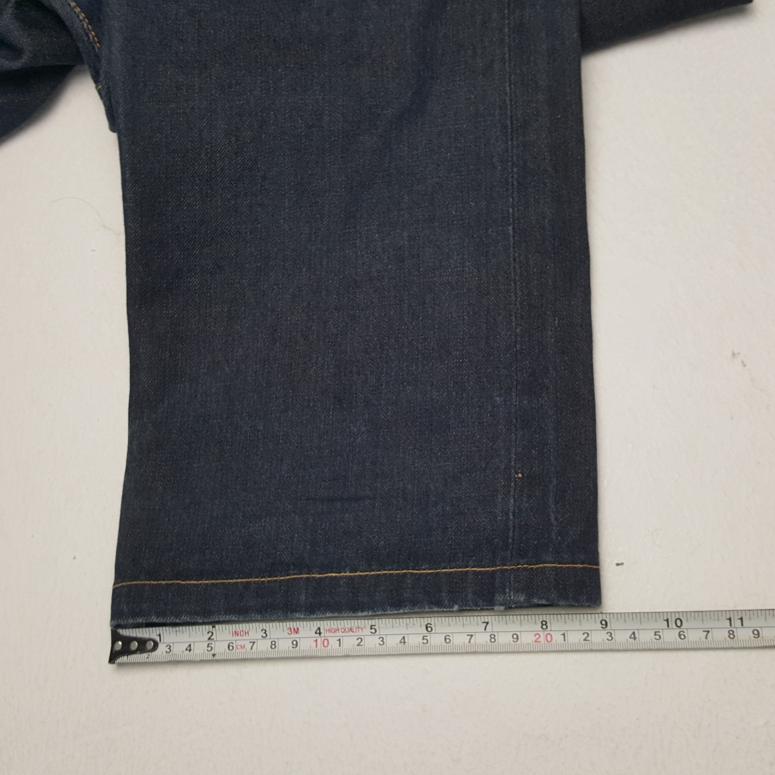 Evisu EVISU Japanese Brand Streetwear Fashion Rare Design Jeans Size US 31 - 11 Thumbnail