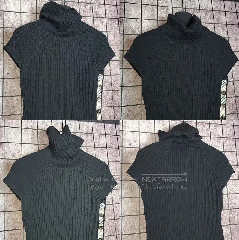 Burberry Burberry Black Wool Turtleneck Knit Top. Size S / US 4 / IT 40 - 5 Thumbnail