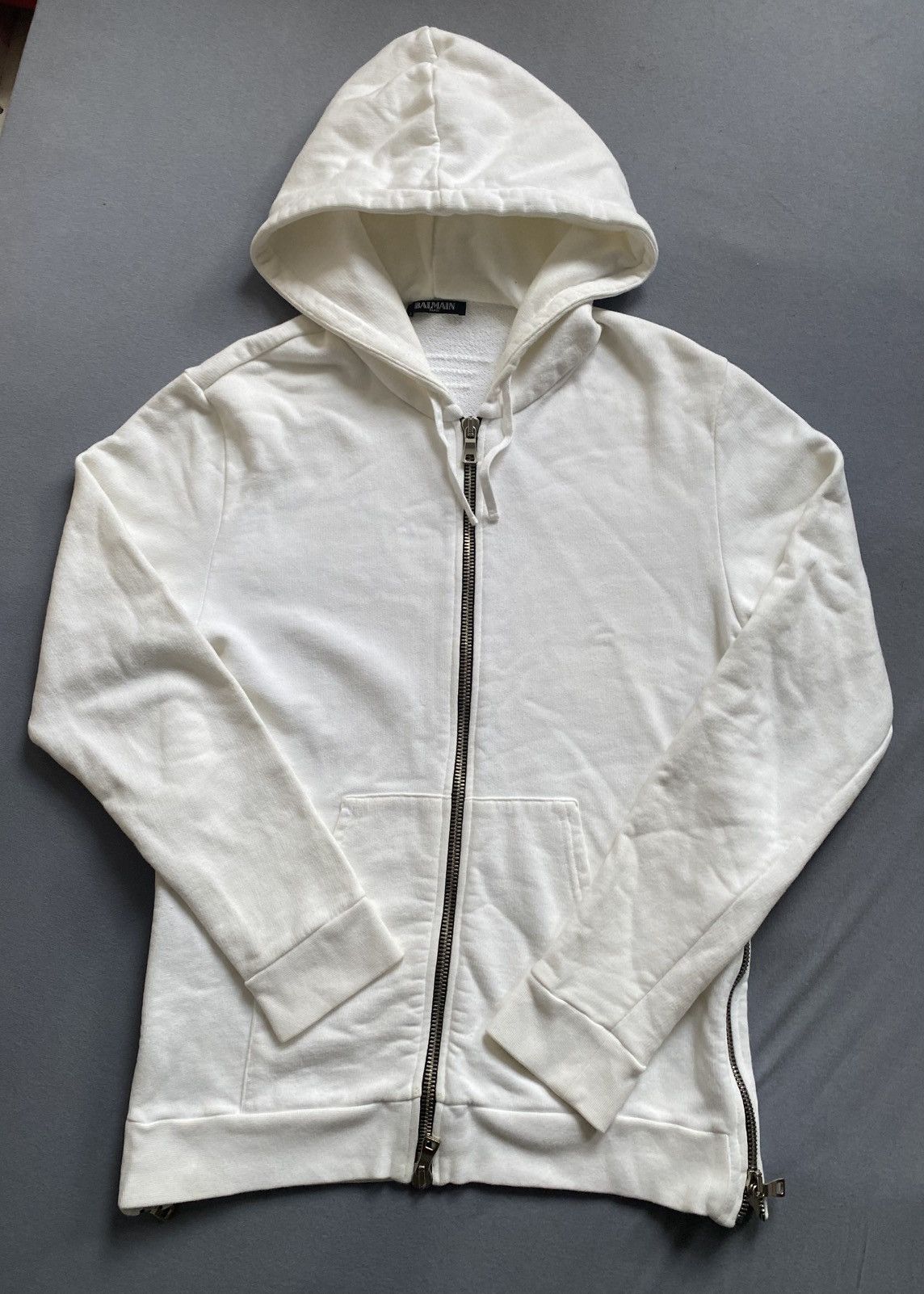 Balmain Balmain zip-up hoodie S size Size S / US 4 / IT 40 - 1 Thumbnail