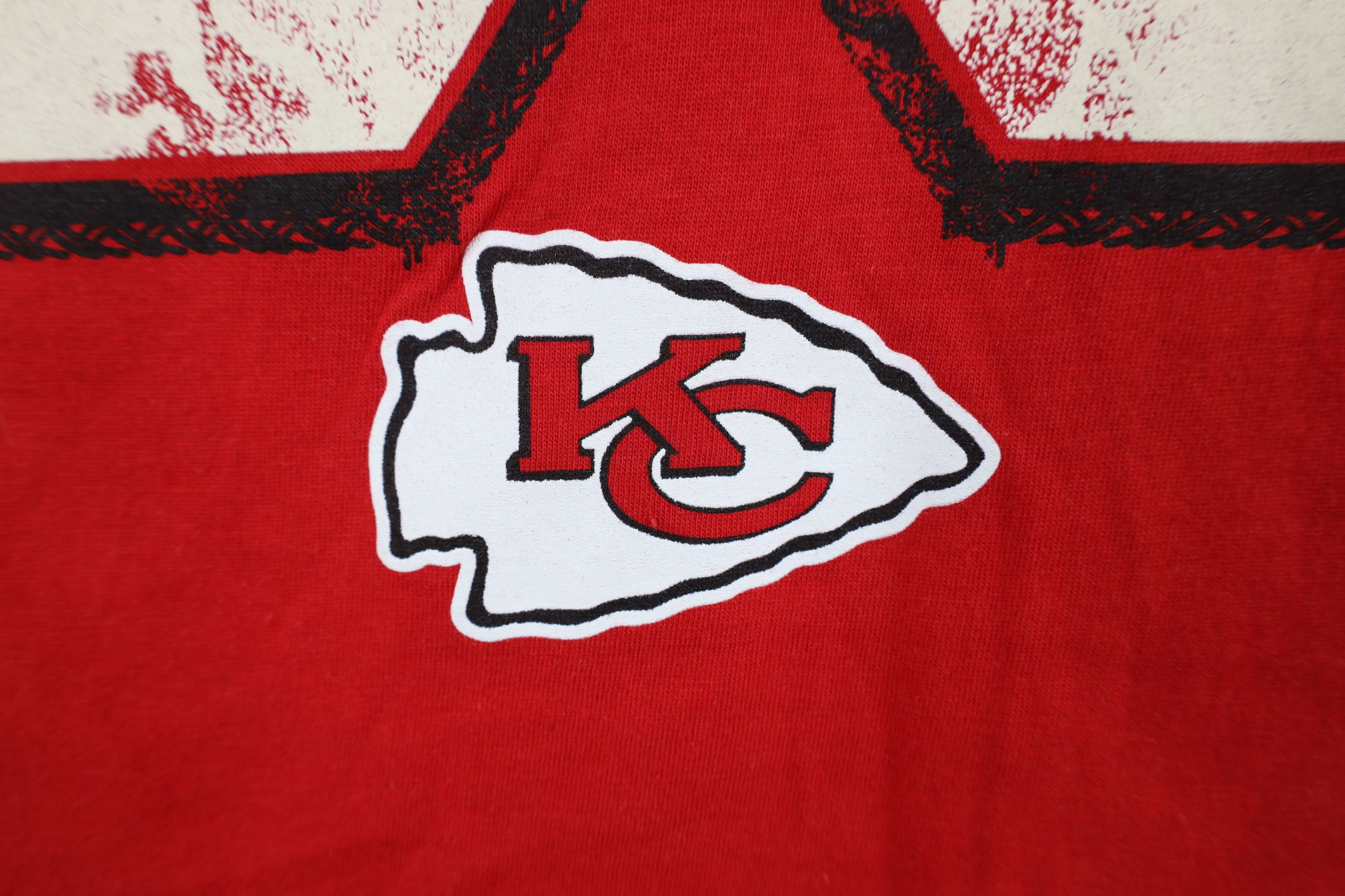Vintage Y2K NFL Out T Swift Kansas City Chiefs Football T-Shirt Red Size M / US 6-8 / IT 42-44 - 5 Thumbnail