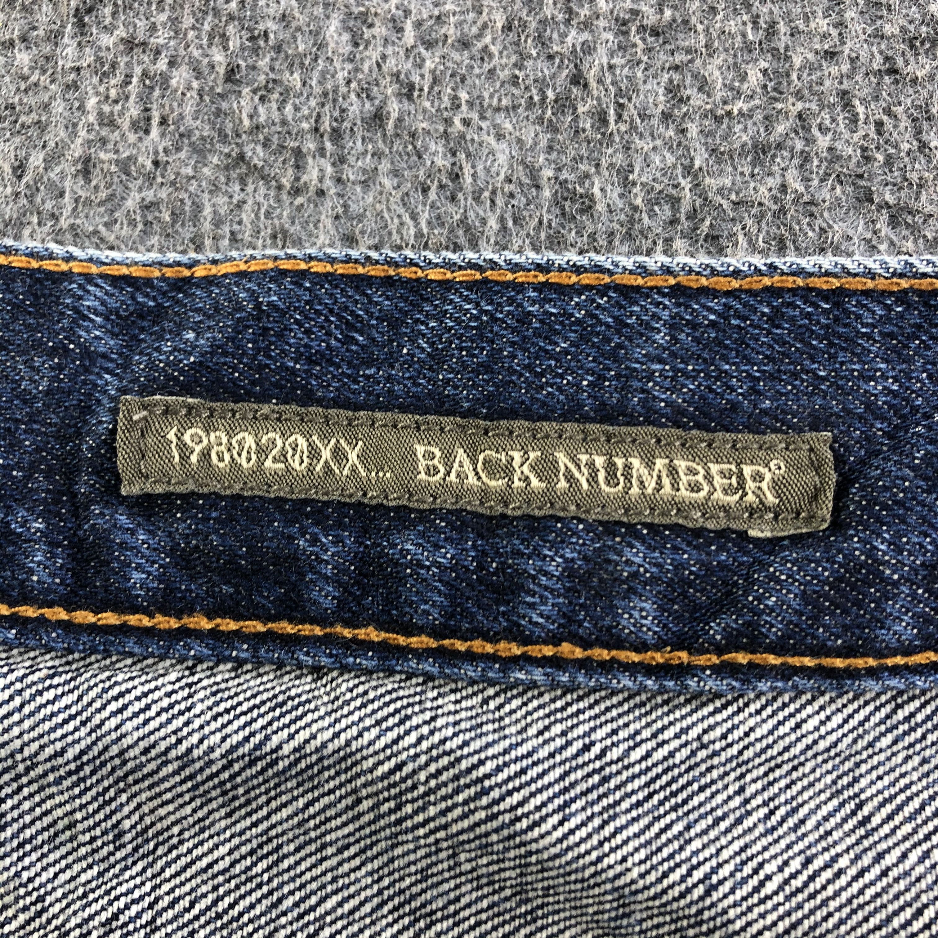 Kaihara Denim Vintage Back Number Kaihara Denim Jeans-J3741 Size US 34 / EU 50 - 9 Thumbnail