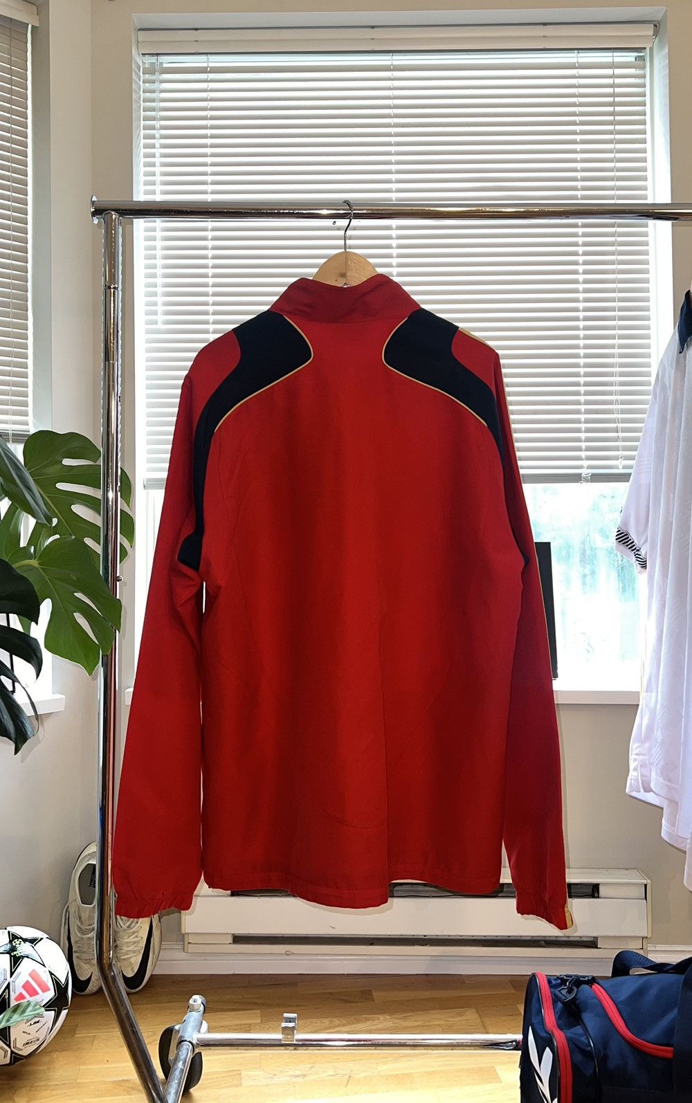 Adidas Spain 08/09 Tracksuit Top - Adidas - Size Large Size US L / EU 52-54 / 3 - 4 Thumbnail