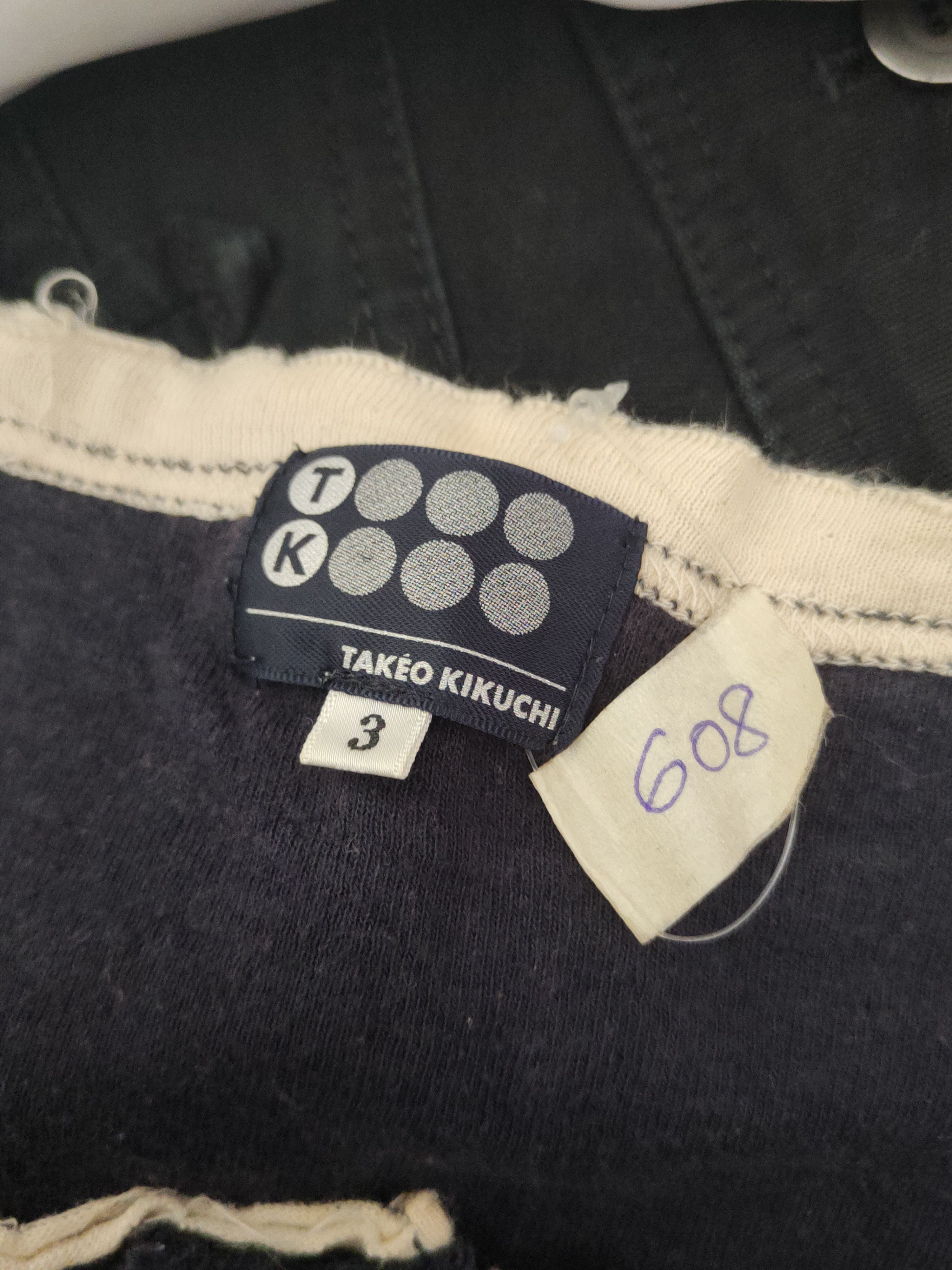 Takeo Kikuchi × Vintage DL Takeo Kikuchi Navy Long Sleeve T-shirt #608 Size US M / EU 48-50 / 2 - 11 Thumbnail