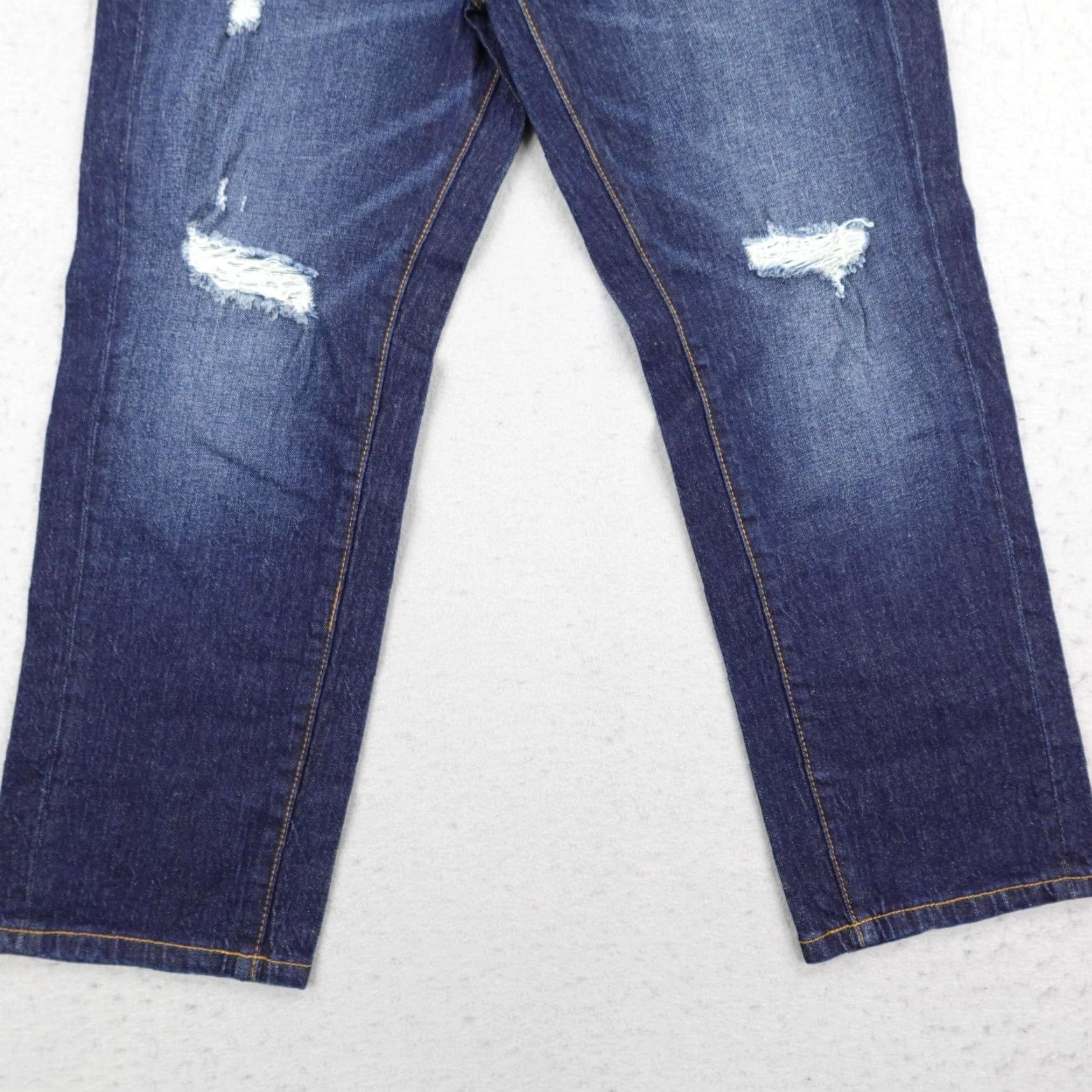 Vintage Pilcro Anthropologie Jeans Womens 27P Denim Distressed Borrowed Boyfriend NEW Size 27" / US 4 / IT 40 - 3 Thumbnail