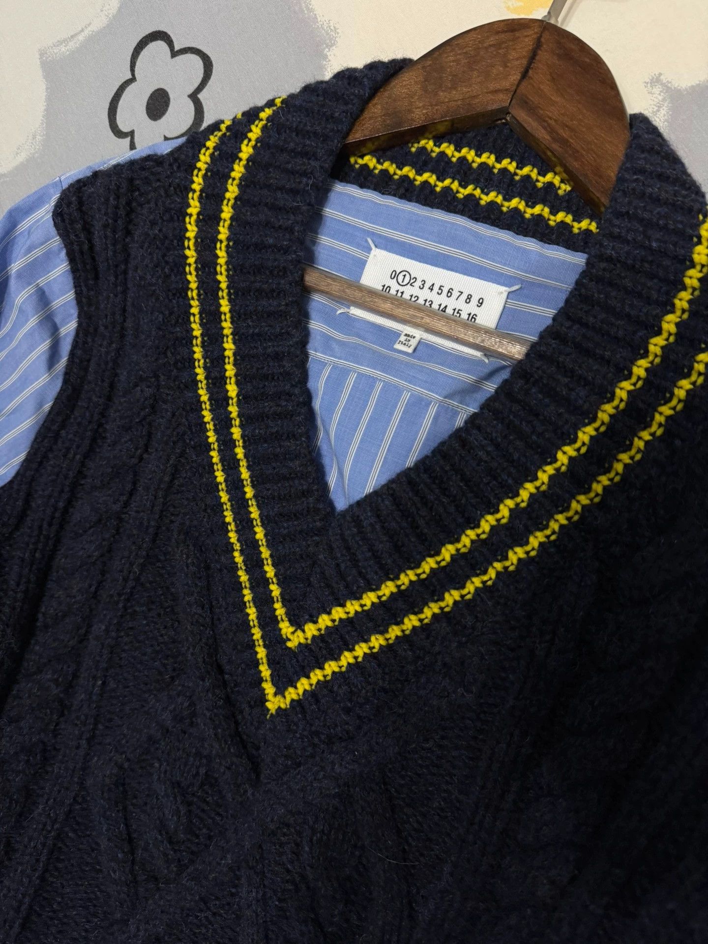 Maison Margiela Maison Margiela preppy shirt-knit 9/10 cute flattering Size XS / US 0-2 / IT 36-38 - 5 Thumbnail