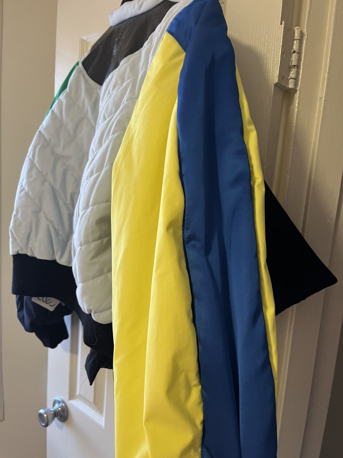 Loewe Loewe Colorblock bomber jackrt with scarf attached Size M / US 6-8 / IT 42-44 - 9 Thumbnail