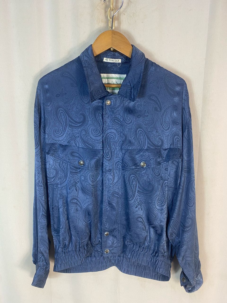Designer × Japanese Brand × Vintage Unisex🔥croix du did couture pure silk zipper jacket Size US M / EU 48-50 / 2 - 1 Thumbnail