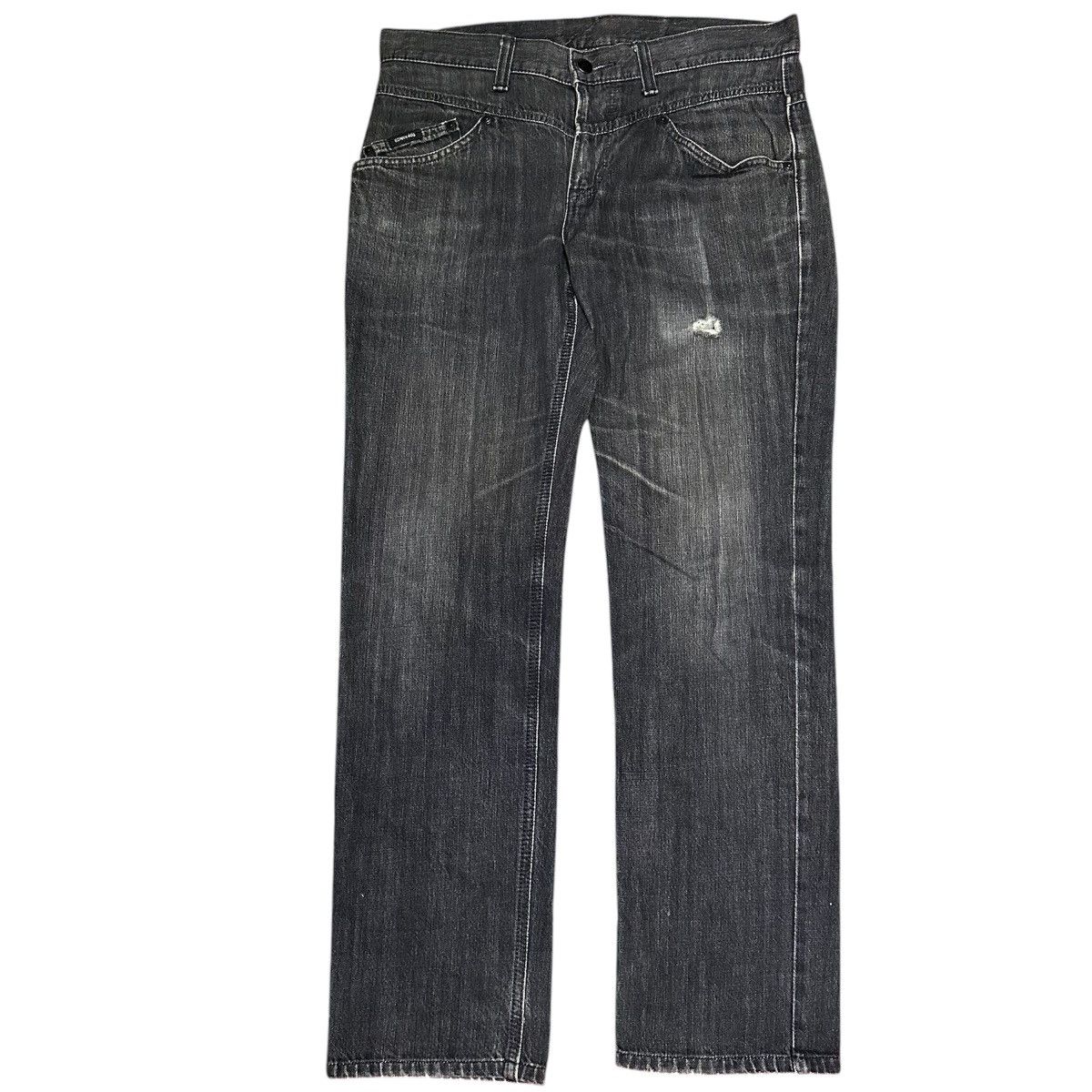 Japanese Brand × Lad Musician AW07 Lad Musician Tape Black Denim