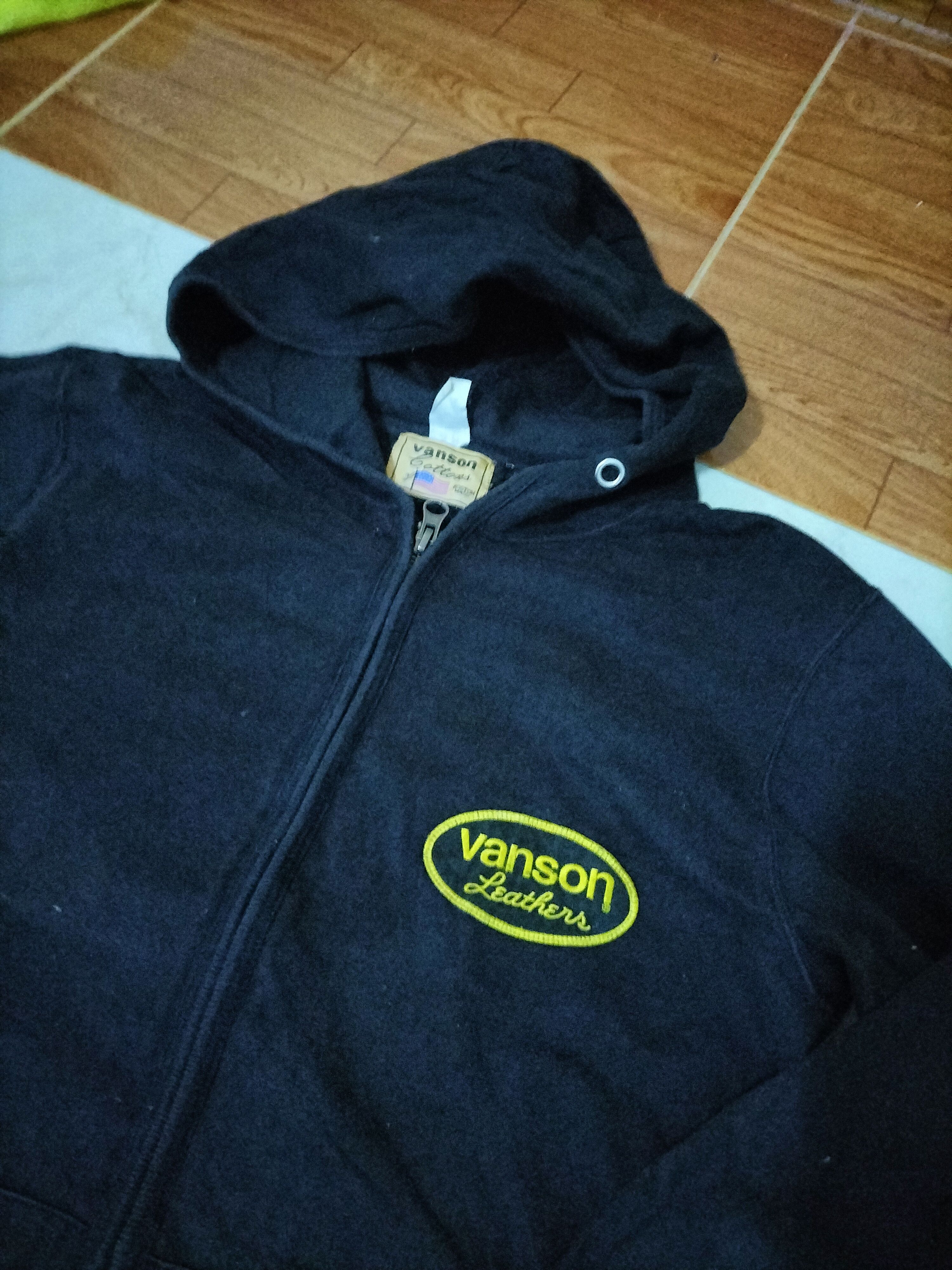 Vintage Vintage Vanson Embroidery Hoodie cotton fashion Size US M / EU 48-50 / 2 - 6 Thumbnail